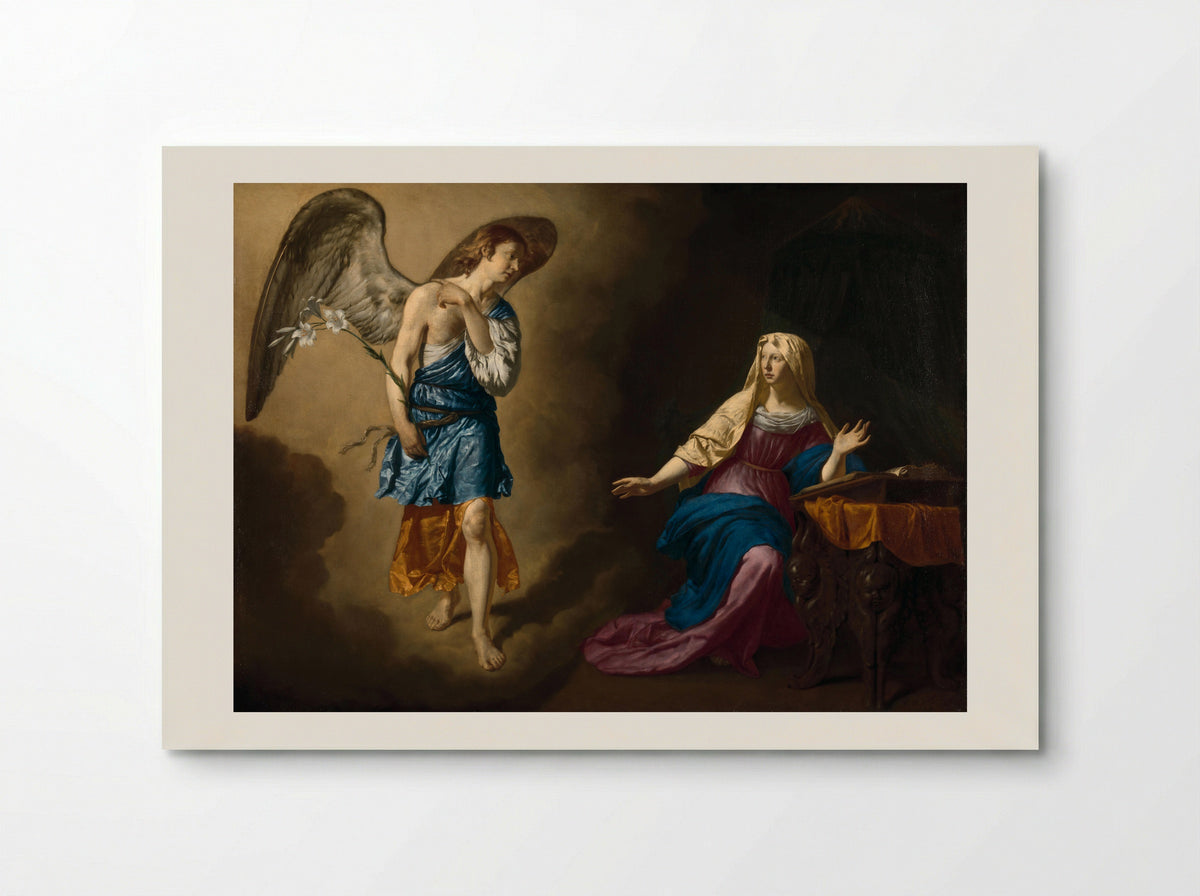 The Annunciation to the Virgin - Adriaen van de Velde - Poster