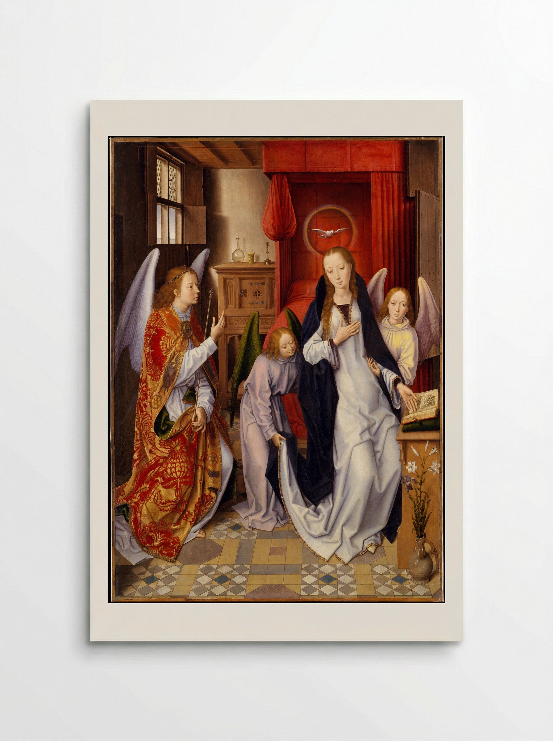 The Annunciation - Hans Memling - Poster
