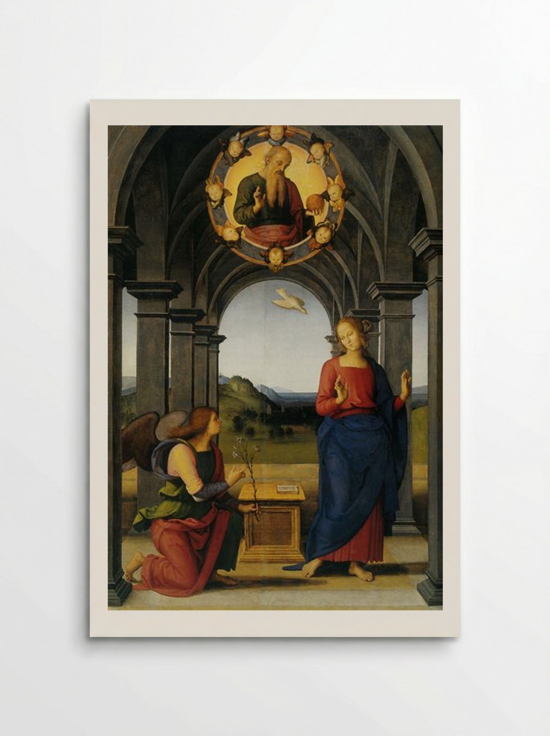The Annunciation - Pietro Perugino - Poster