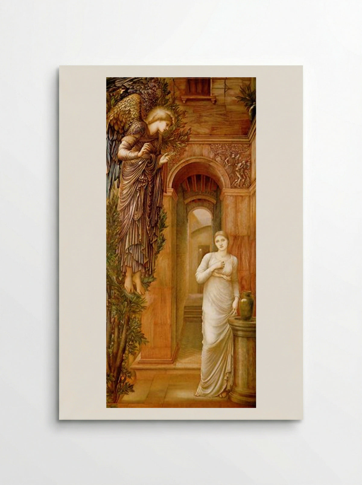 The Annunciation - Edward Burne-Jones - Poster