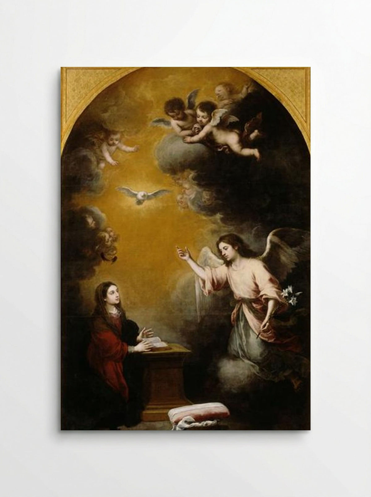 The Annunciation - Bartolomé Esteban Murillo - Poster