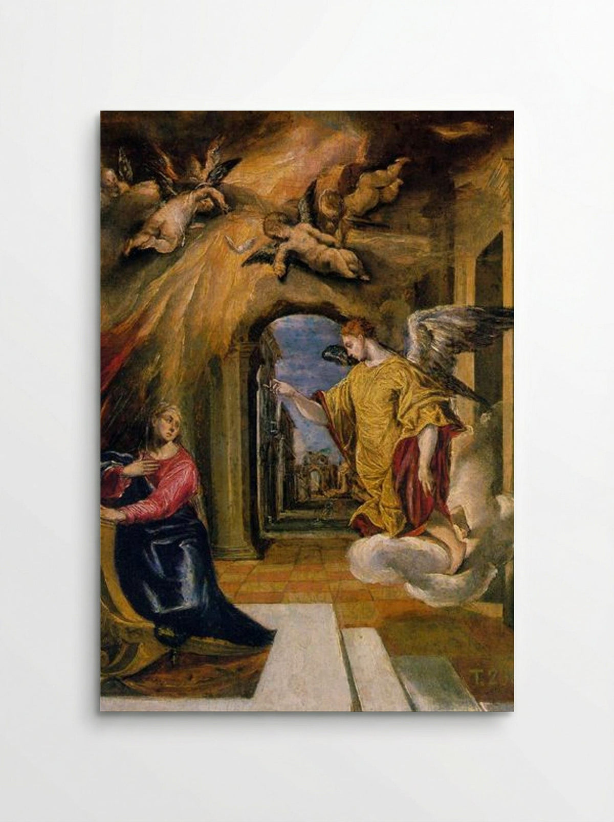 The Annunciation - El Greco - Poster