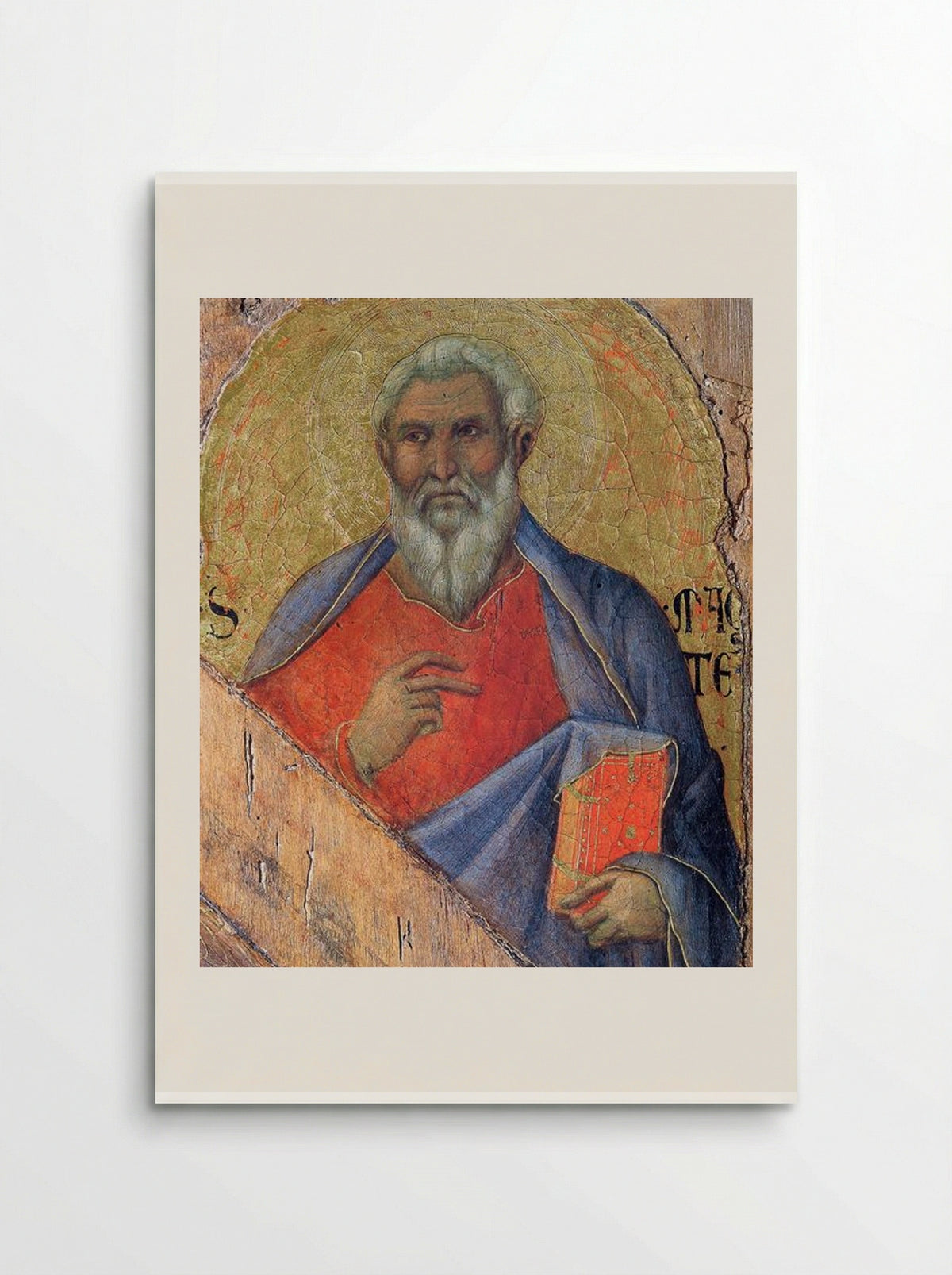 The Apostle Matthew - Duccio di Buoninsegna - Poster