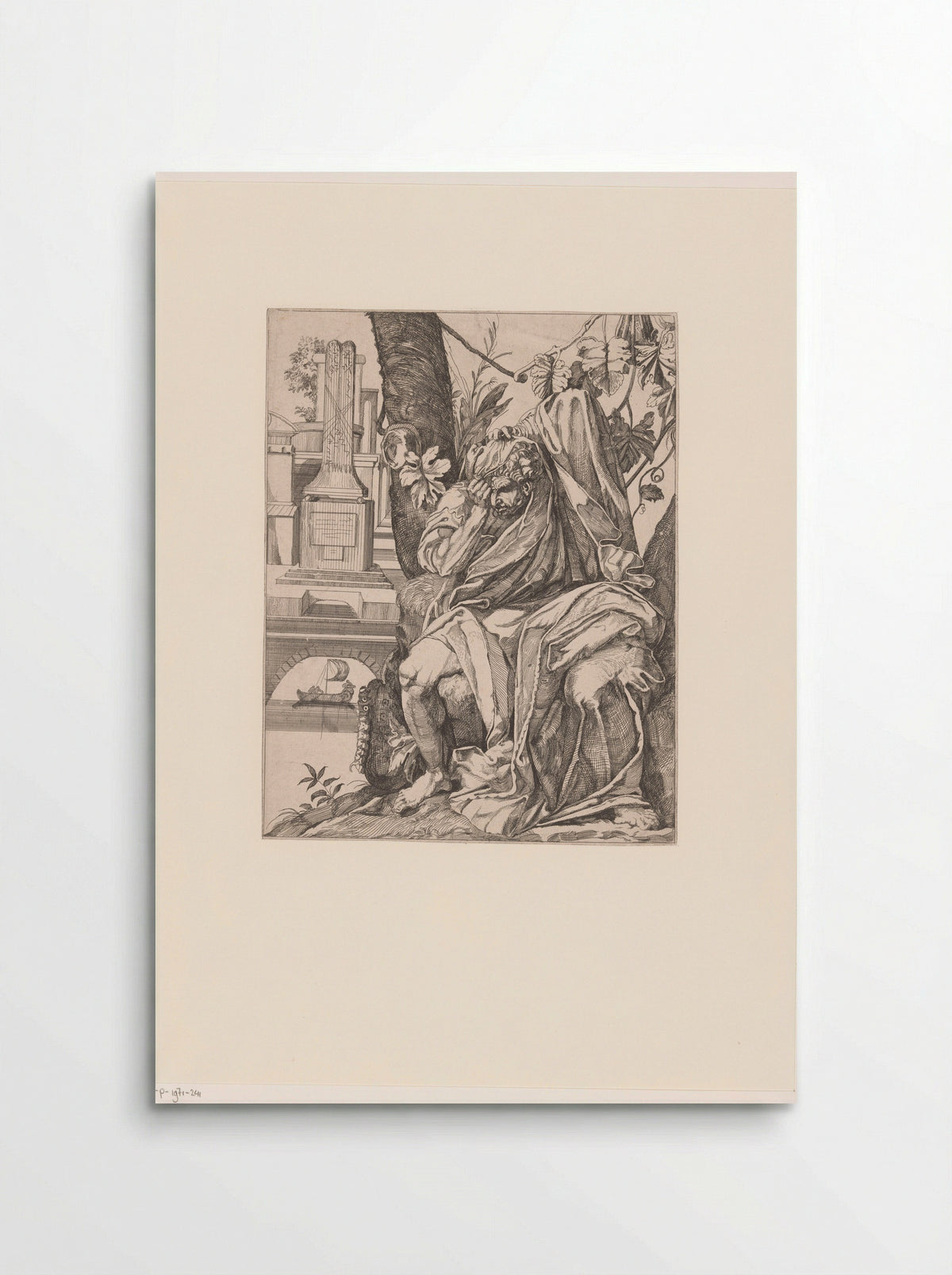 The Apparition to Dionysius of Syracuse - Johann Heinrich Füssli - Poster