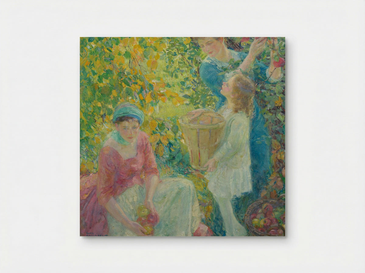 The Apple Gatherers - Karl Anderson - Poster