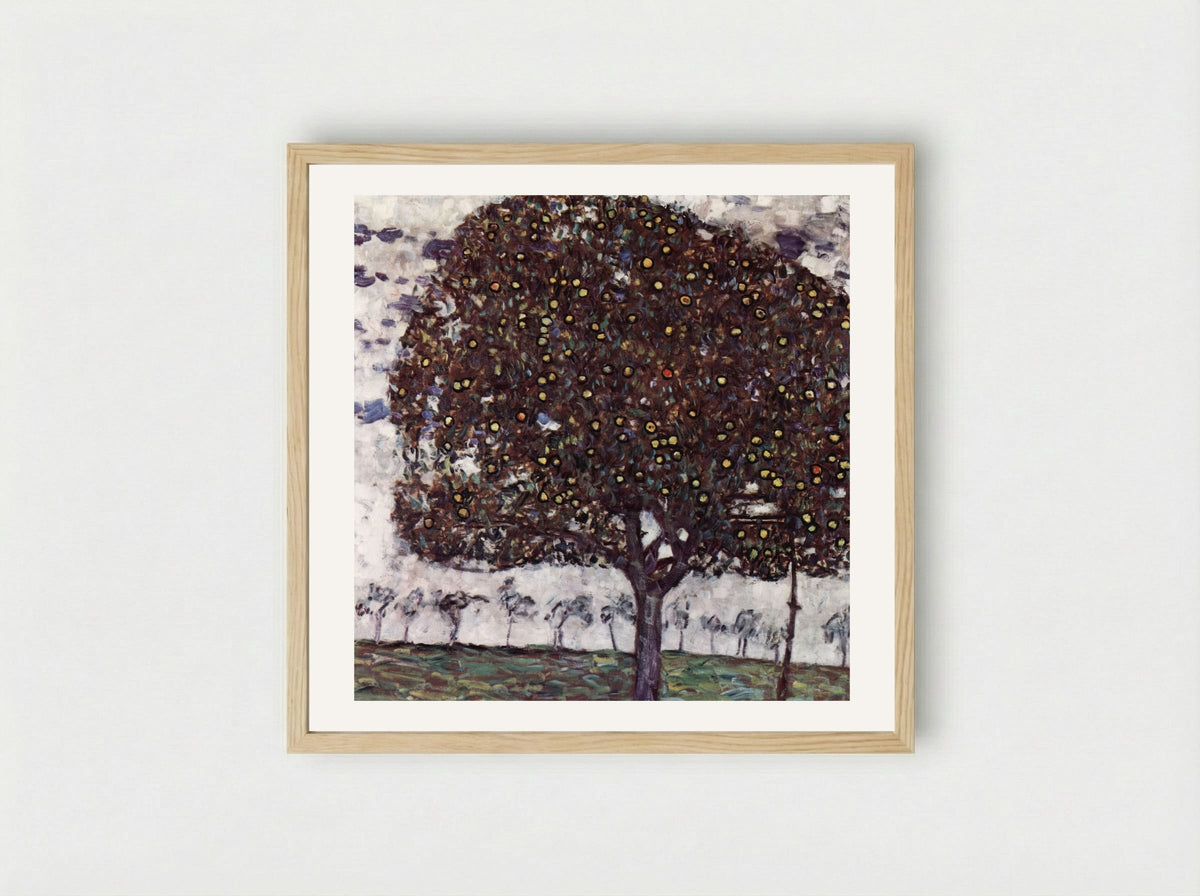 The Apple Tree I - Gustav Klimt - Framed Print Wood