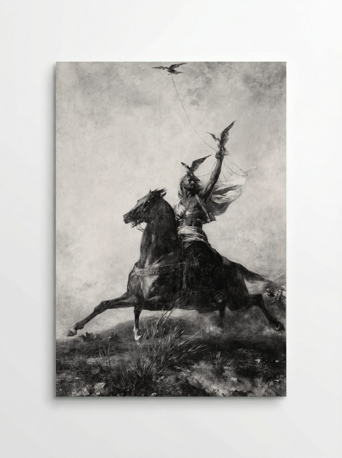 The Arab Falconer - Eugène Fromentin - Poster