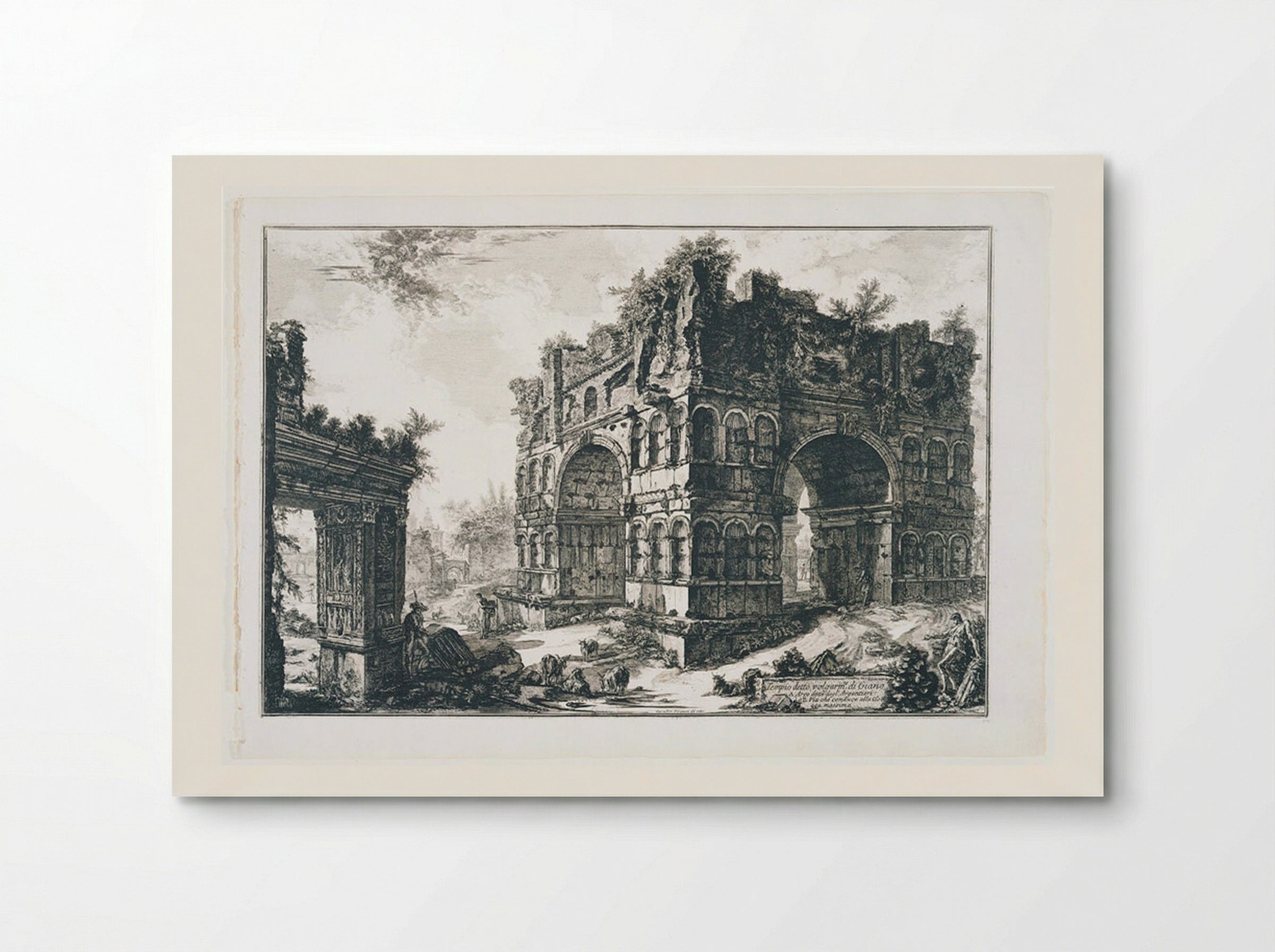 The Arch of Janus - Giovanni Battista Piranesi - Poster