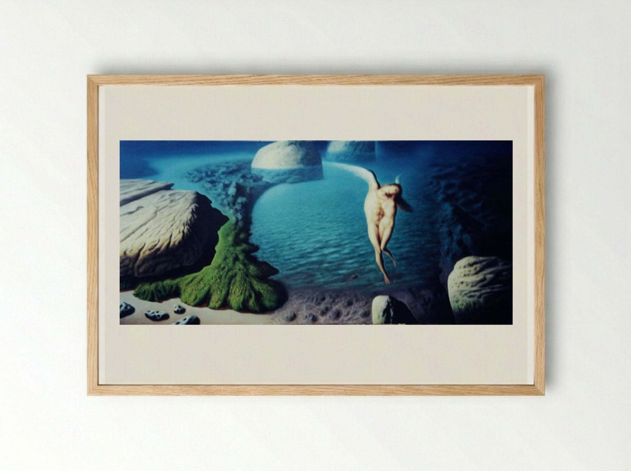 The Archipelago of Love - Sabin Balasa - Framed Print Wood