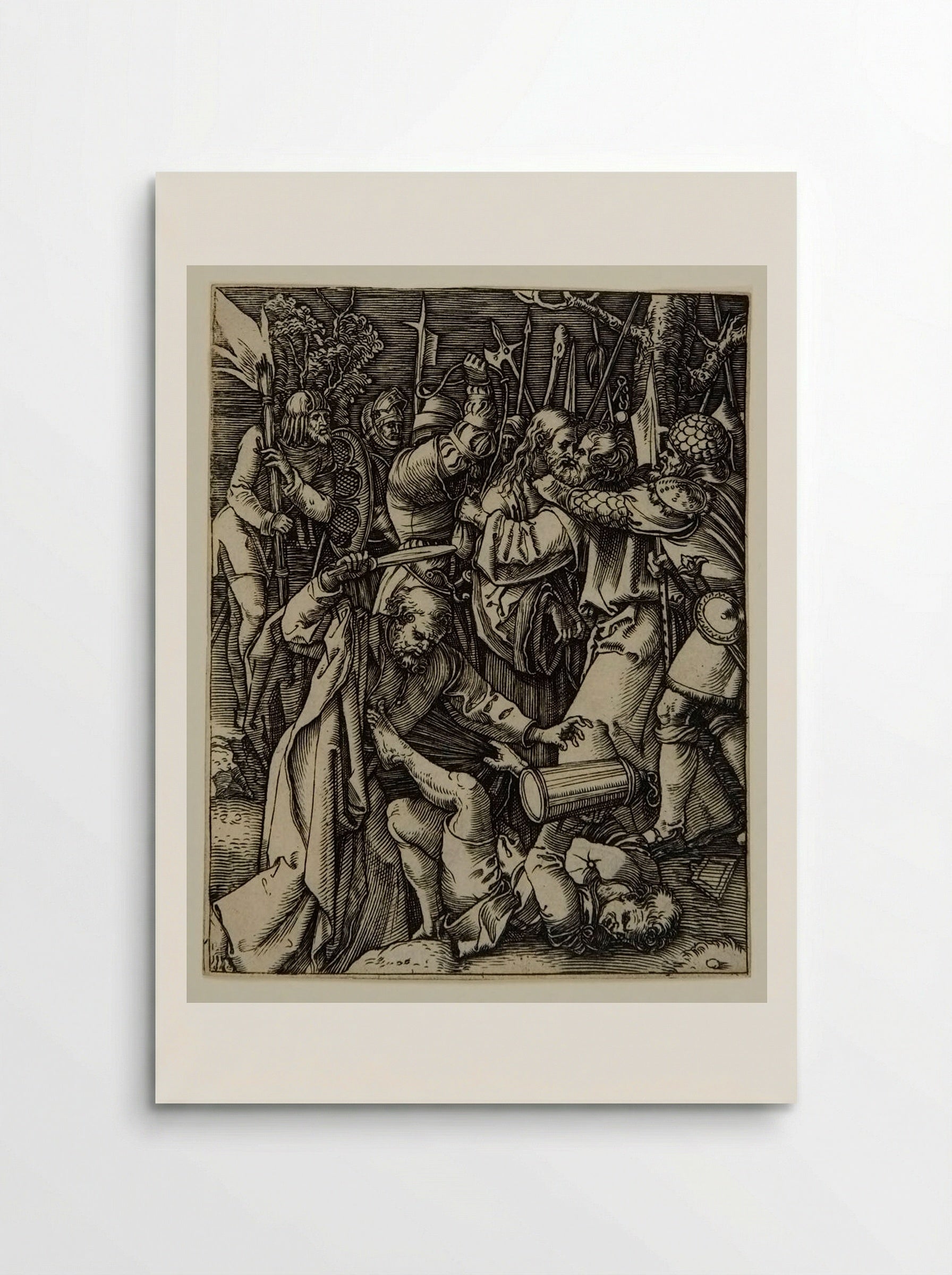 The Arrest of Christ - Marcantonio Raimondi - Poster