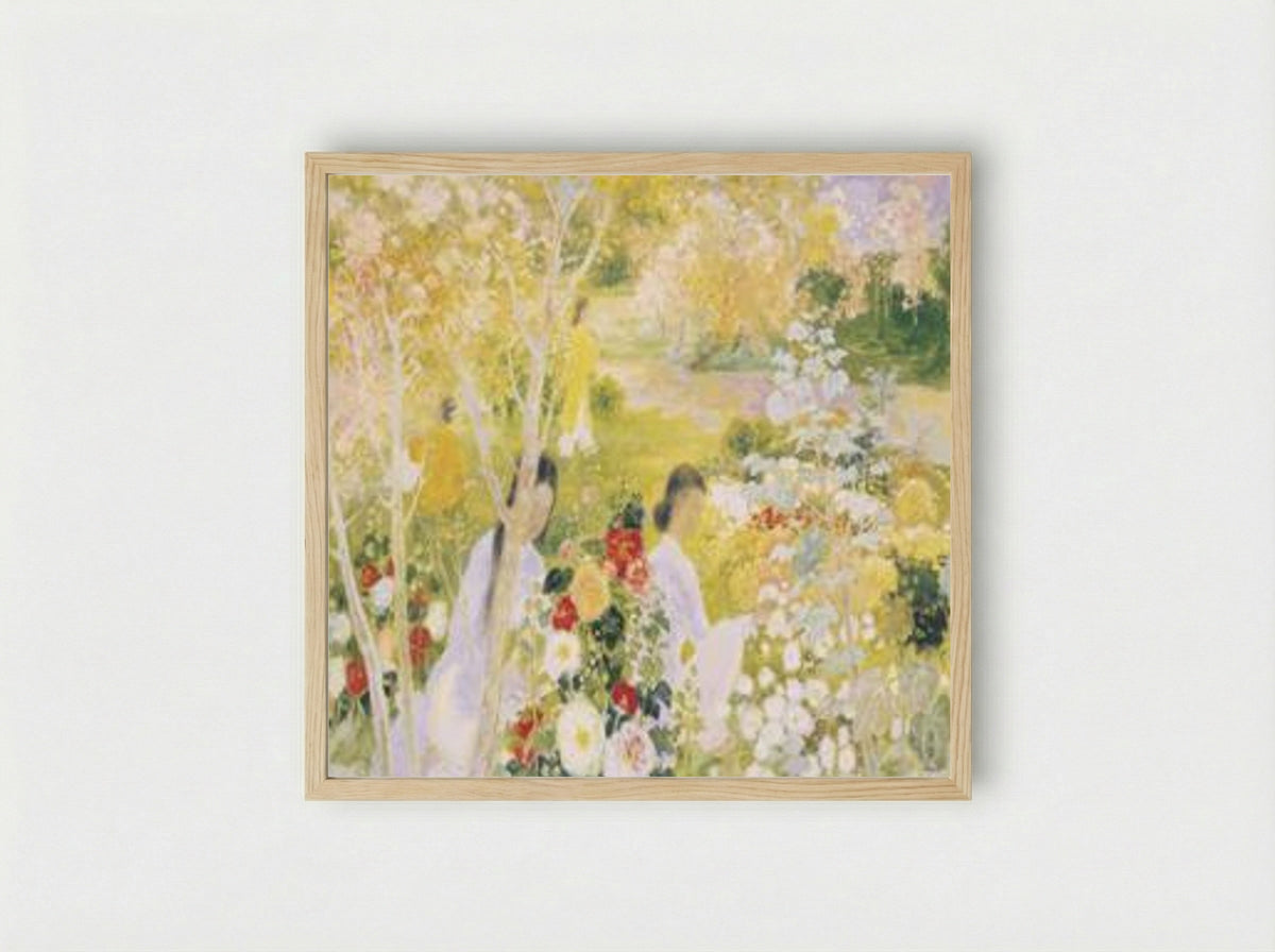 The Arrival of Summer - Le Pho - Framed Print Wood
