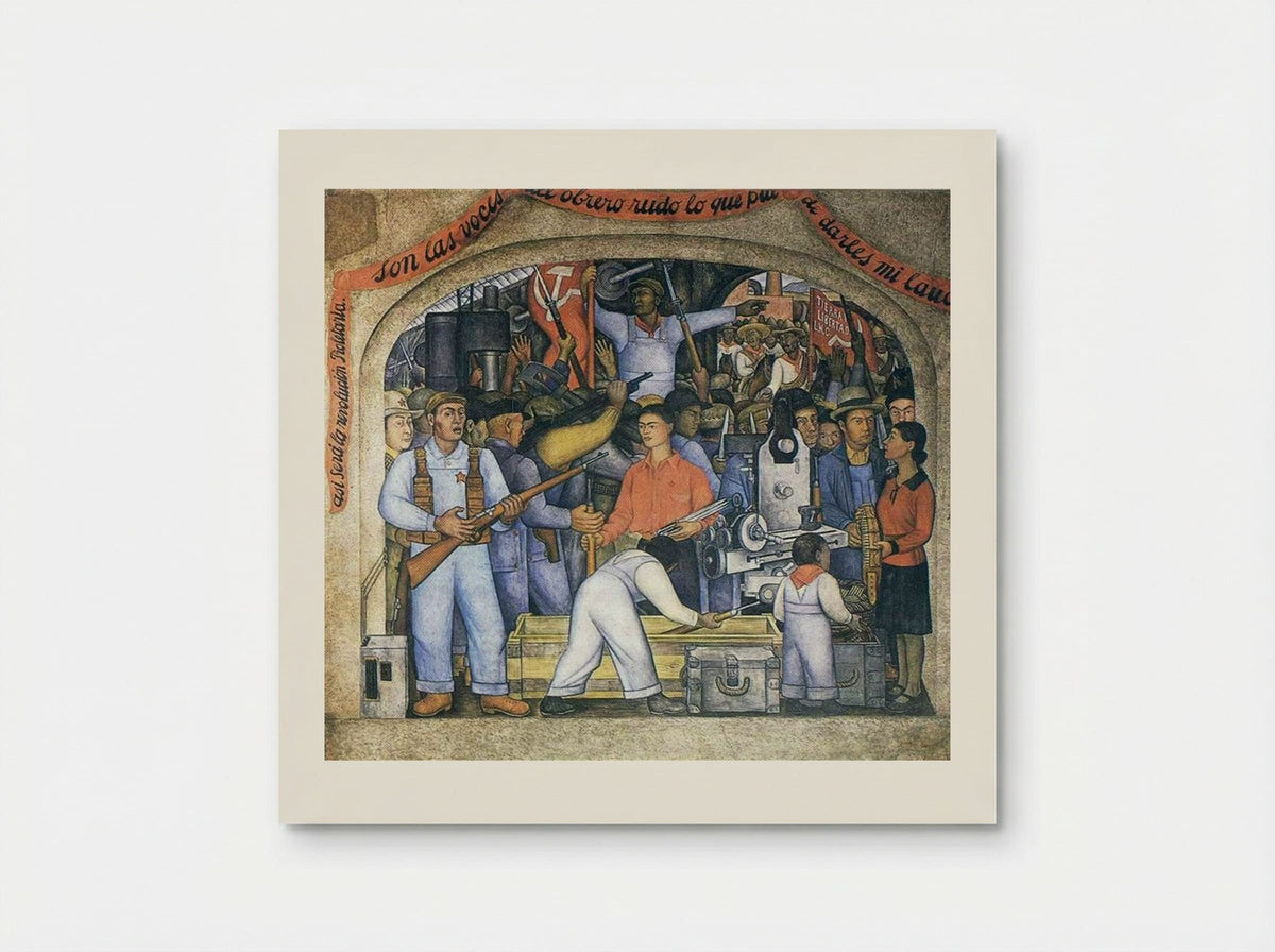 The Arsenal - Diego Rivera - Poster