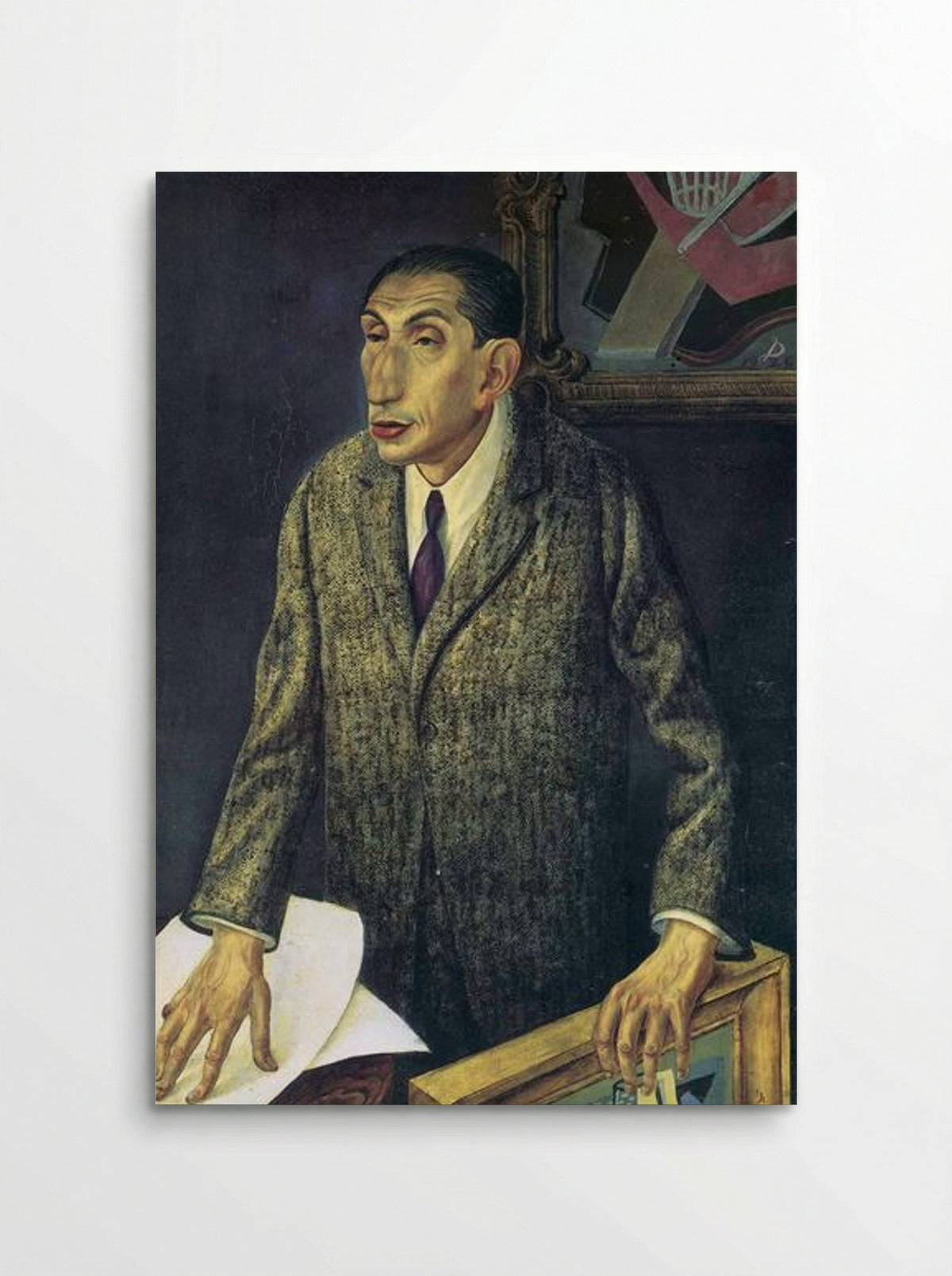 The Art Dealer Alfred Flechtheim - Otto Dix - Poster