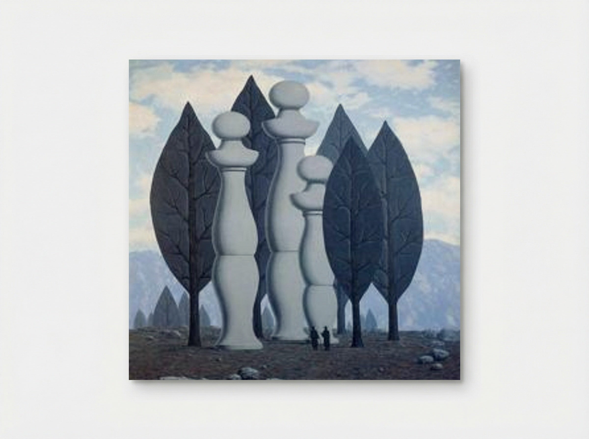 The Art of Conversation - René Magritte - Poster