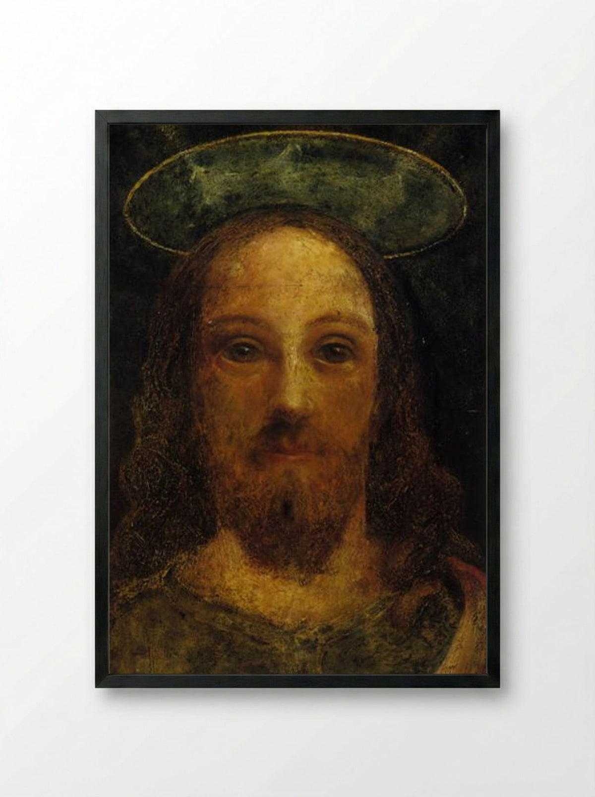 The Artist as Christ - Samuel Palmer - Framed Print Black