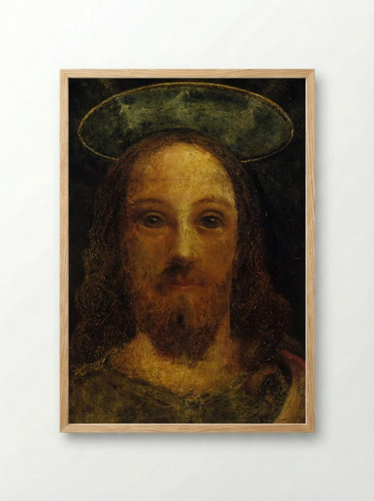 The Artist as Christ - Samuel Palmer - Framed Print Wood