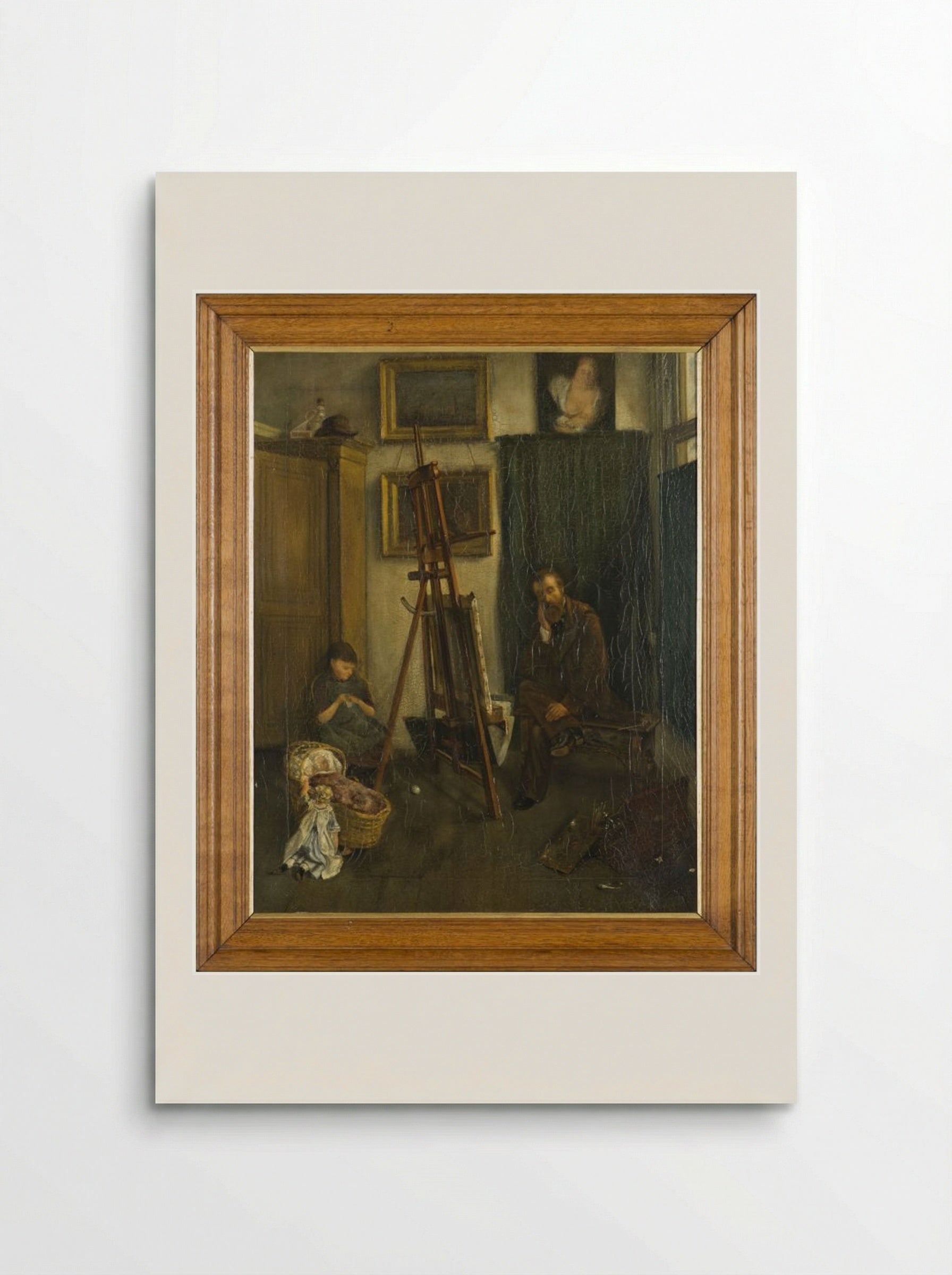 The Artist's Studio - Albert Martin - Poster