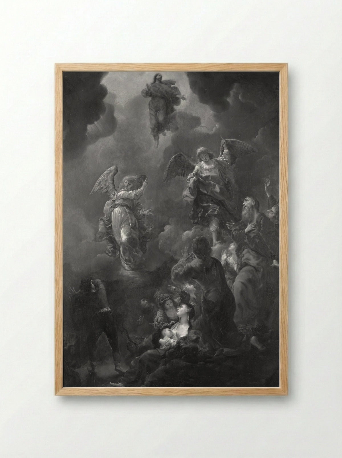 The Ascension of Christ - Cornelis Schut I - Framed Print Wood
