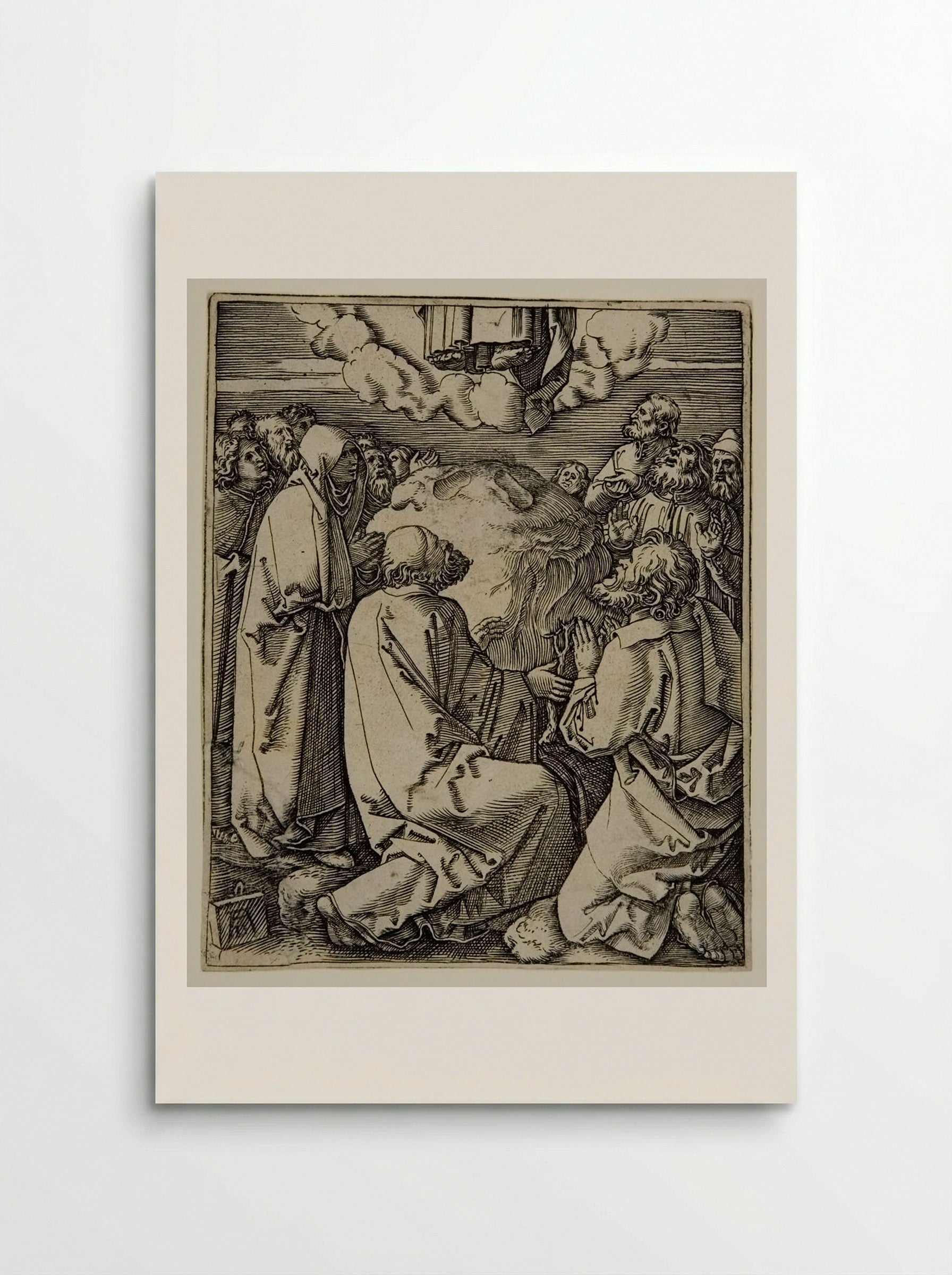The Ascension of Christ - Marcantonio Raimondi - Poster