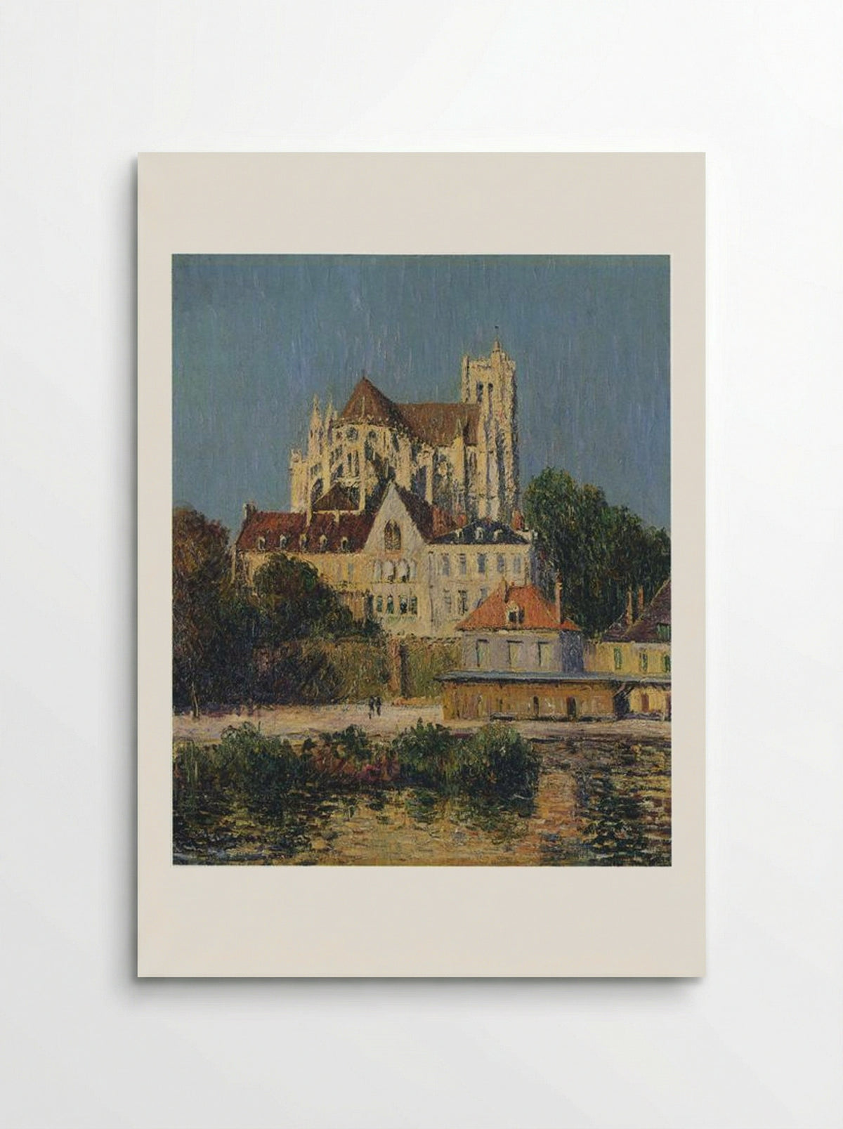 The Auxerre Cathedral - Gustave Loiseau - Poster