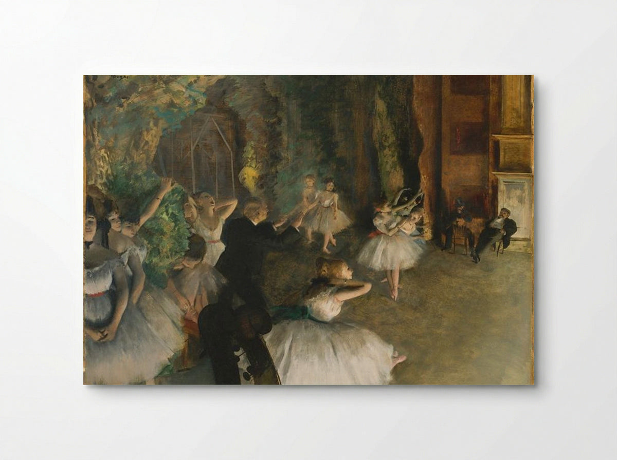 The Ballet Class - Edgar Degas - Poster