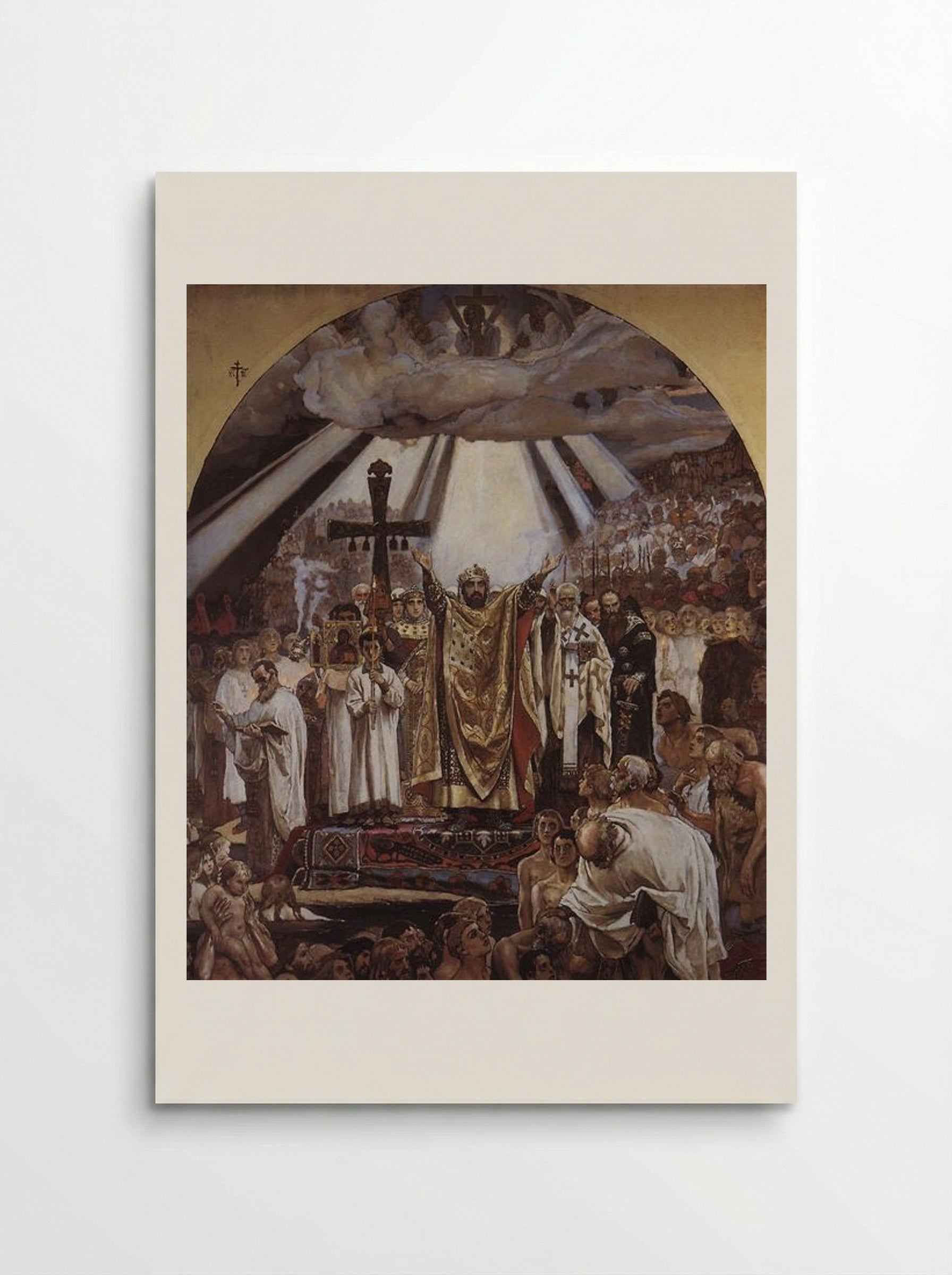 The Baptism of Russia - Viktor Vasnetsov - Poster
