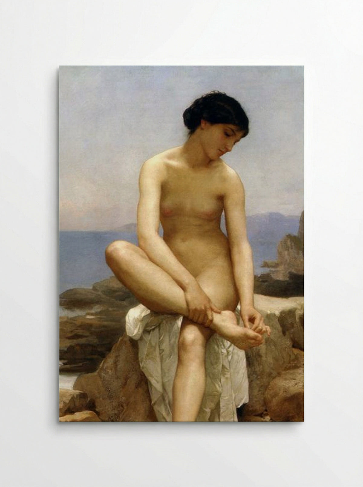 The Bather - William-Adolphe Bouguereau - Poster