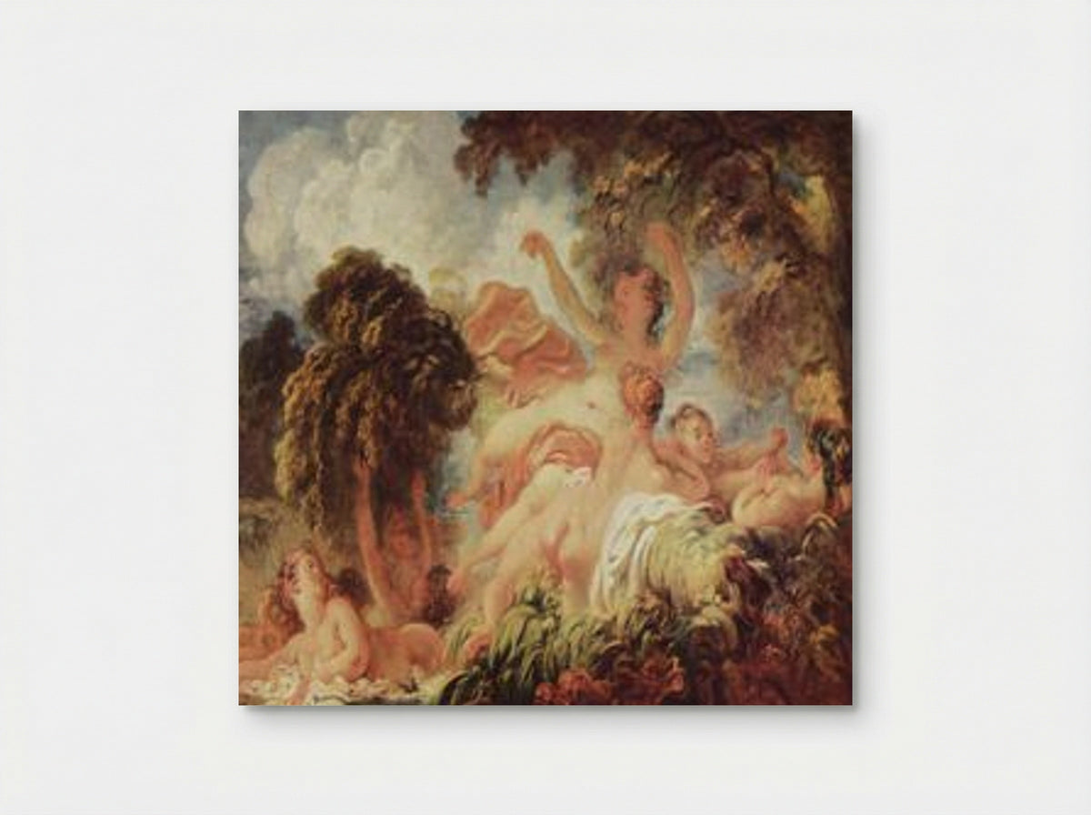 The Bathers - Jean-Honoré Fragonard - Poster