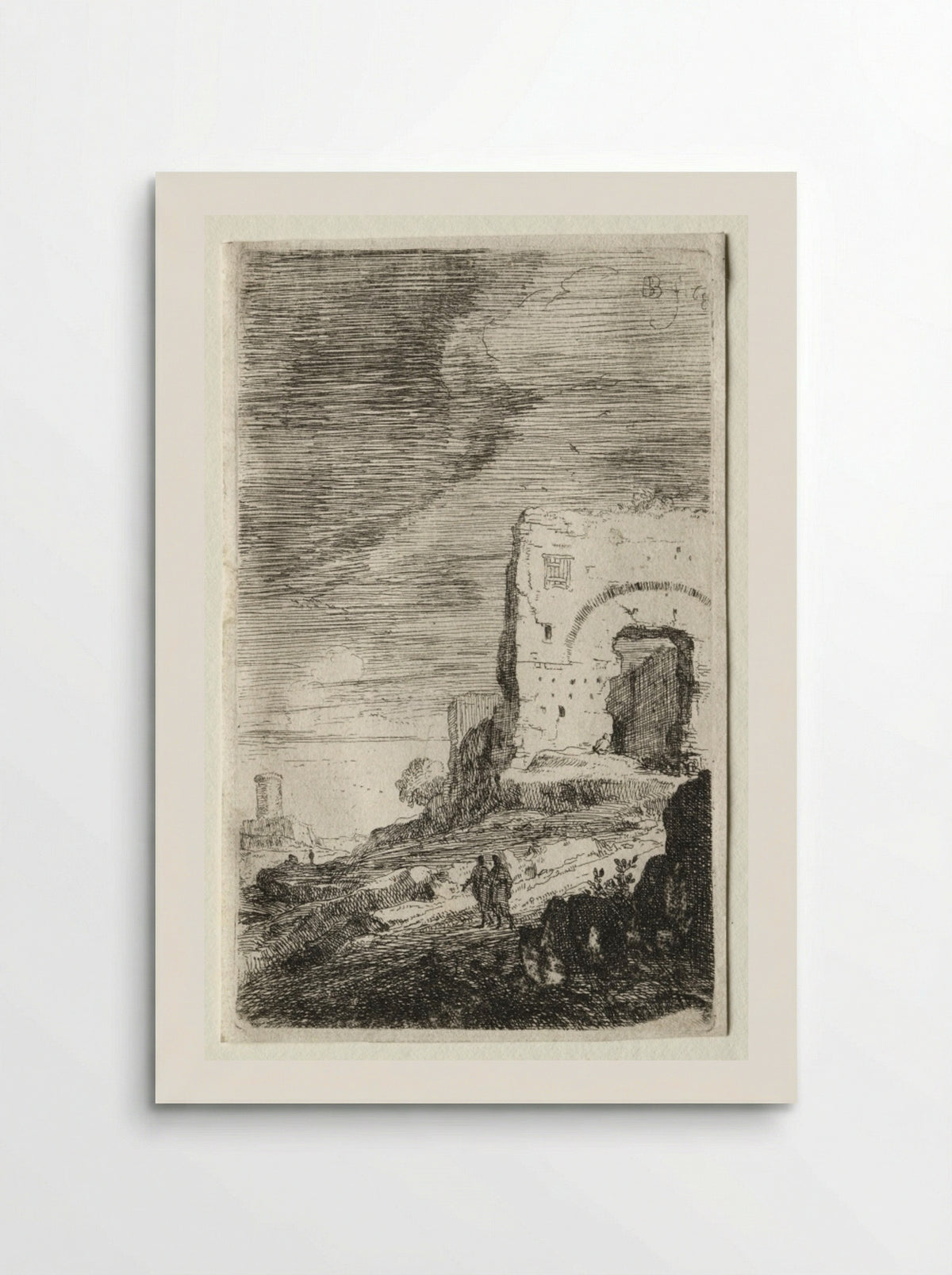 The Baths of Caracalla - Bartholomeus Breenberg - Poster
