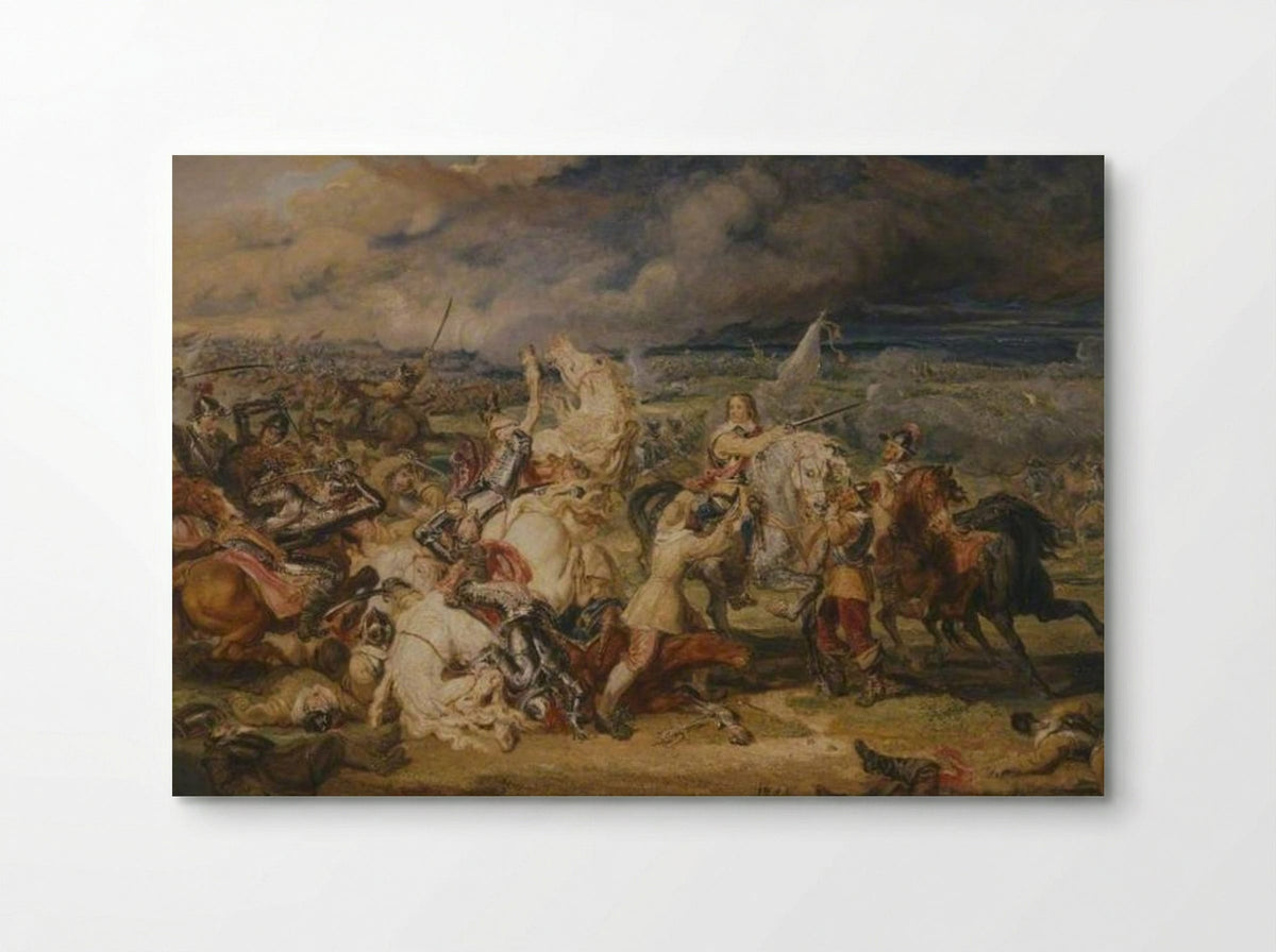 The Battle of Marston Moor - James Ward - Poster