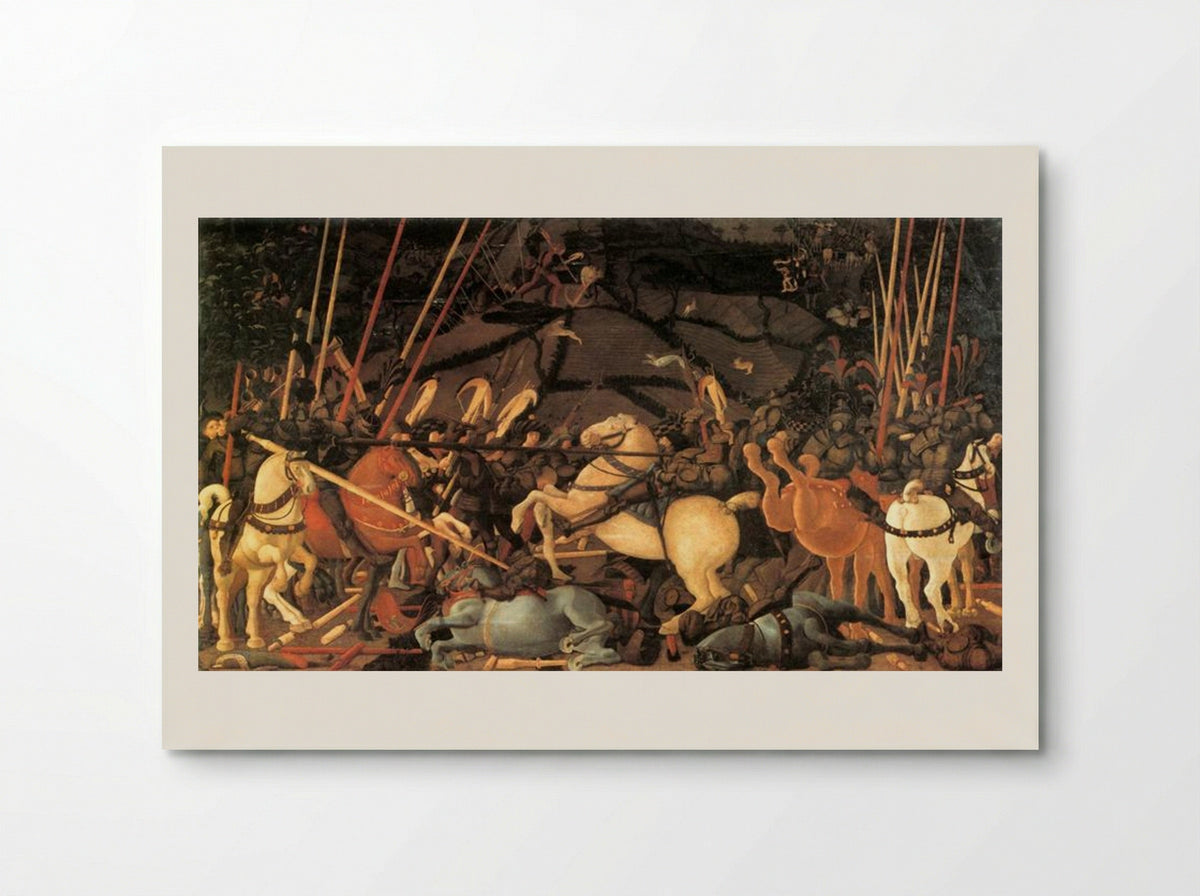 The Battle of San Romano - Paolo Uccello - Poster