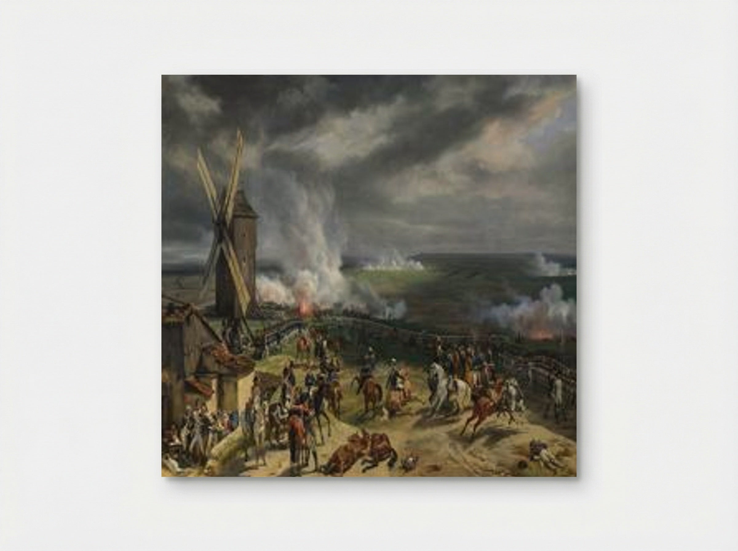 The Battle of Valmy (September 20th 1792) - Horace Vernet - Poster