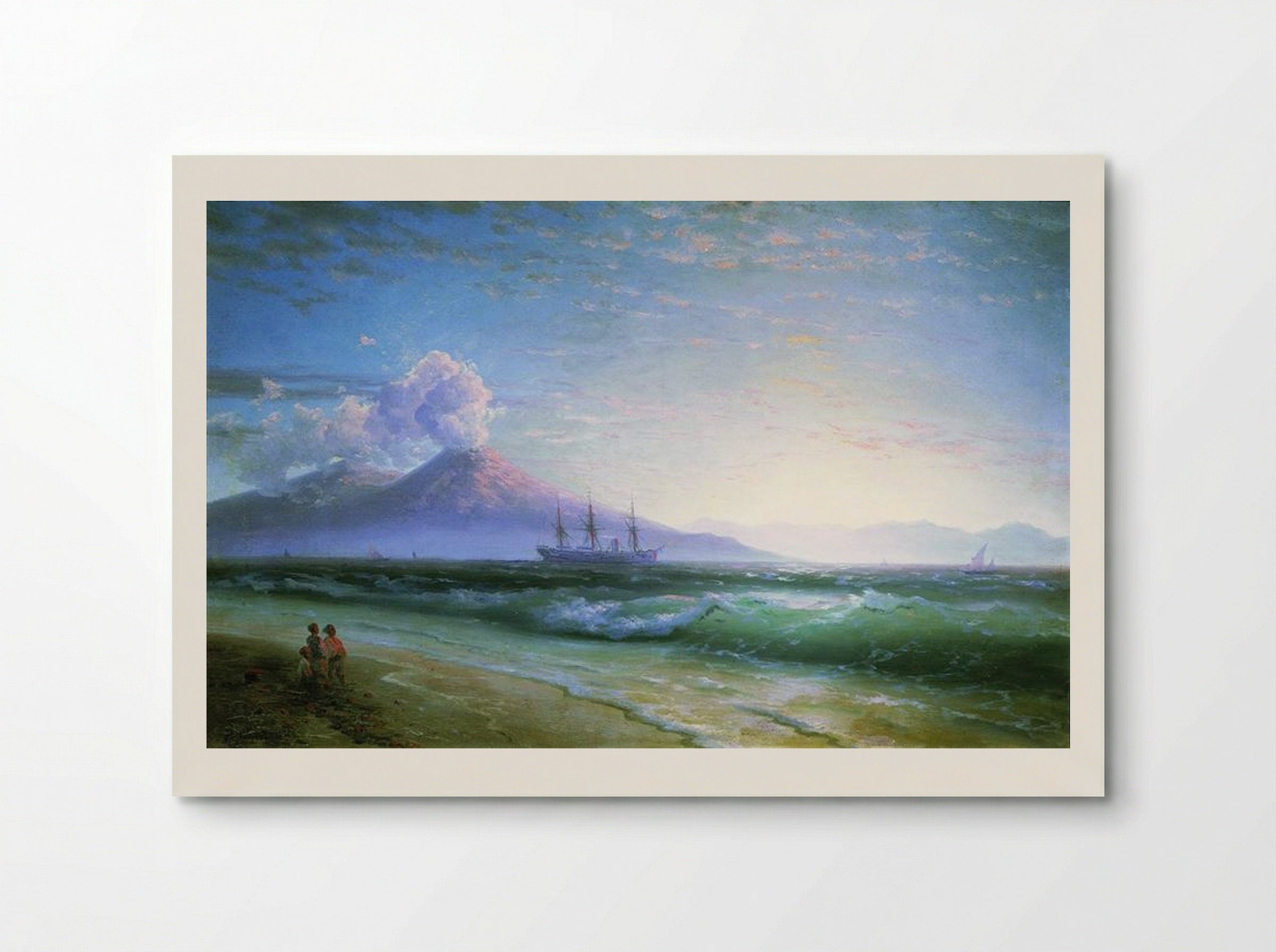 The Bay of Naples early in the morning - Ivan Aivazovsky - Poster
