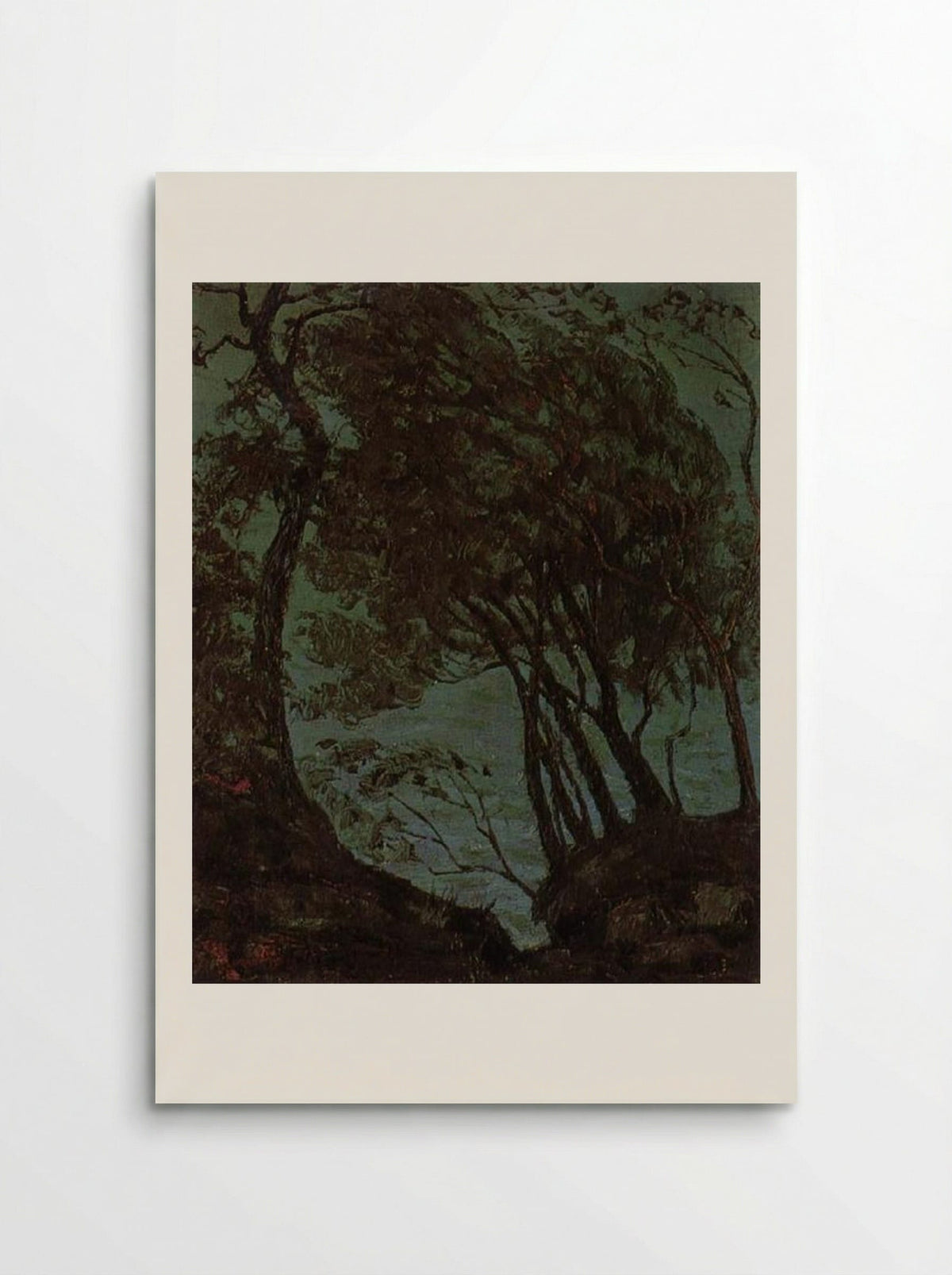 The Bay of Naples's View - Grant Wood - Poster