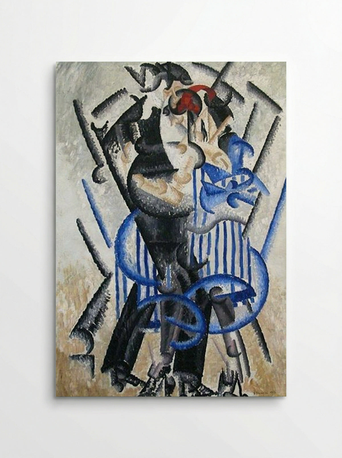 The Bear Dance at the Moulin Rouge - Gino Severini - Poster