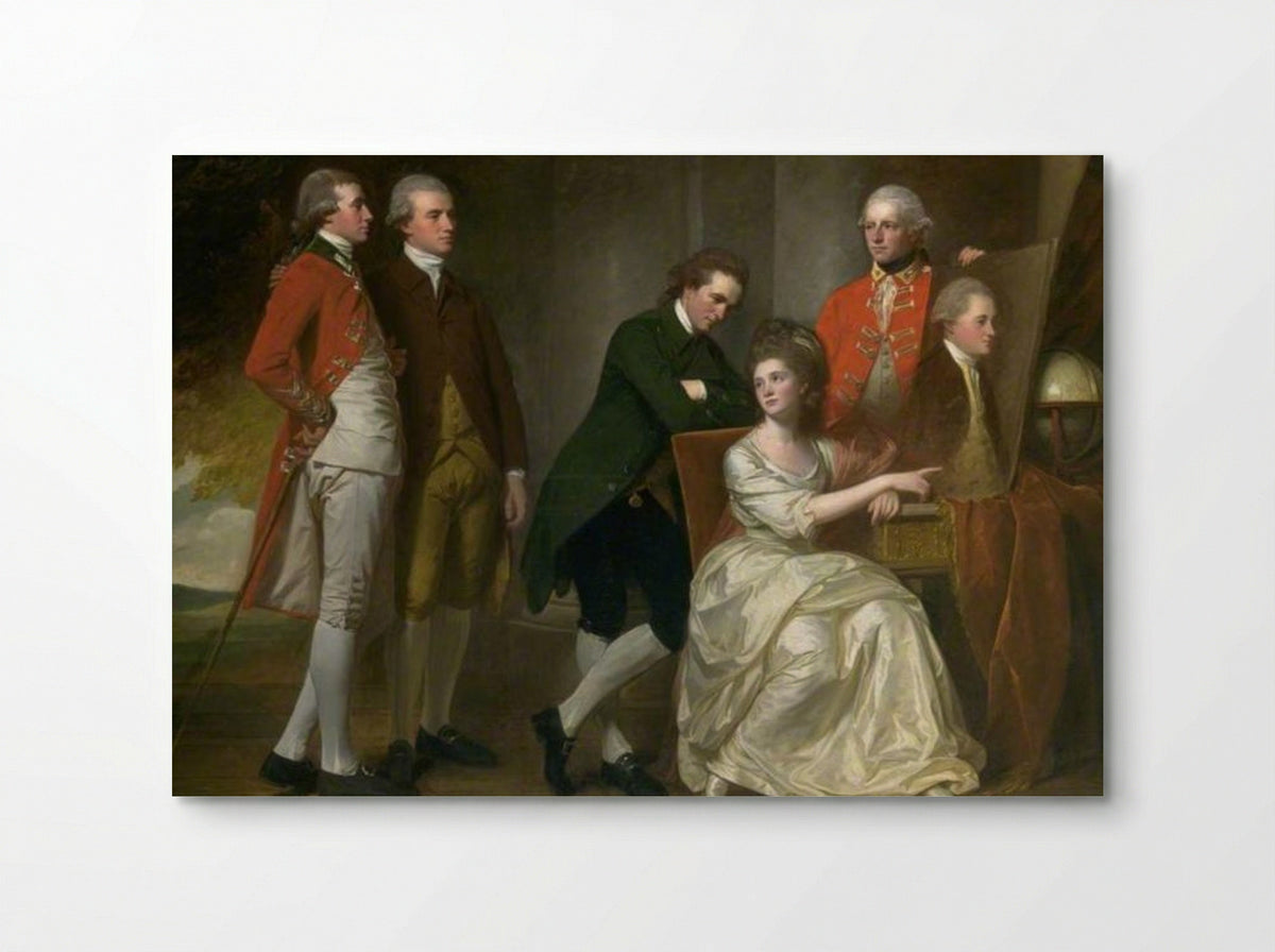 The Beaumont Family - George Romney - Poster