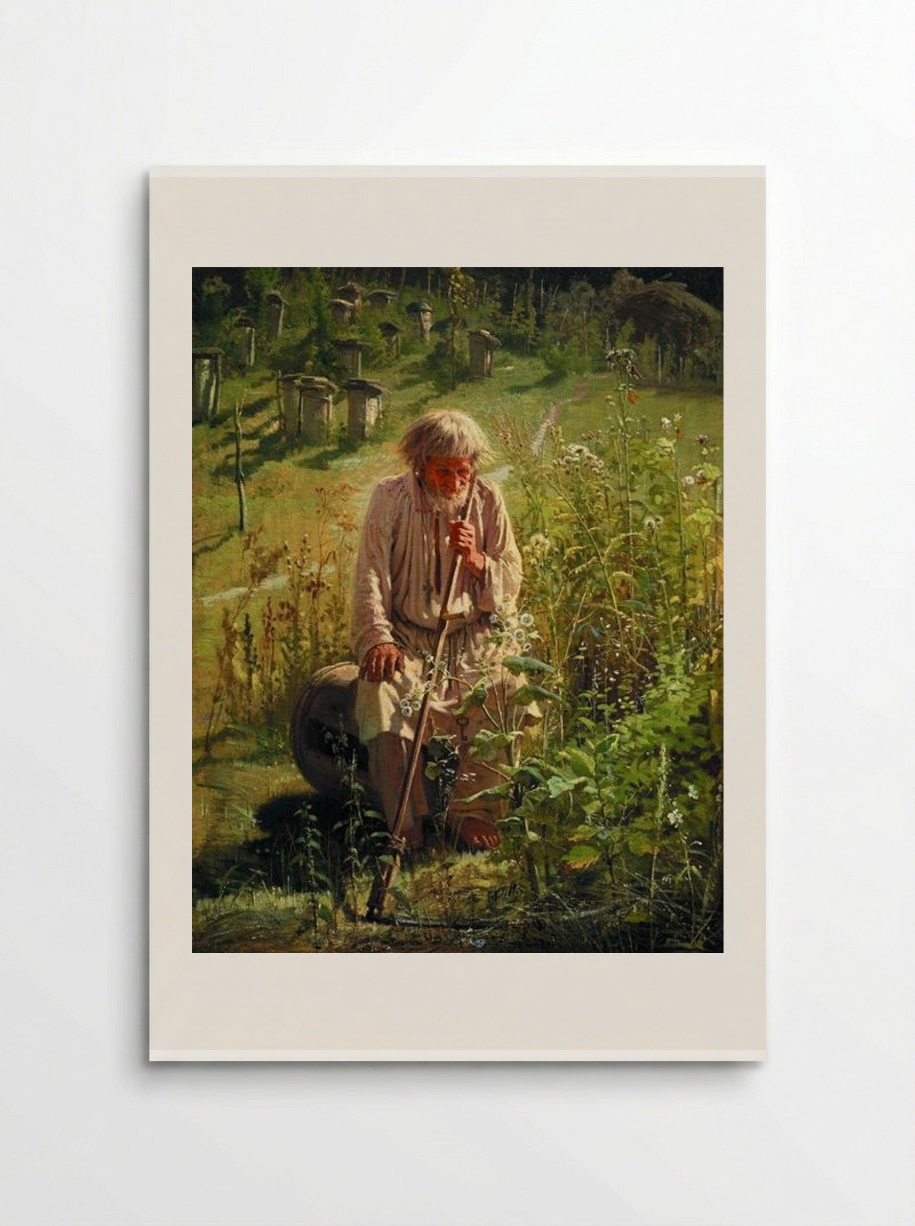 The Beekeeper - Ivan Kramskoy - Poster