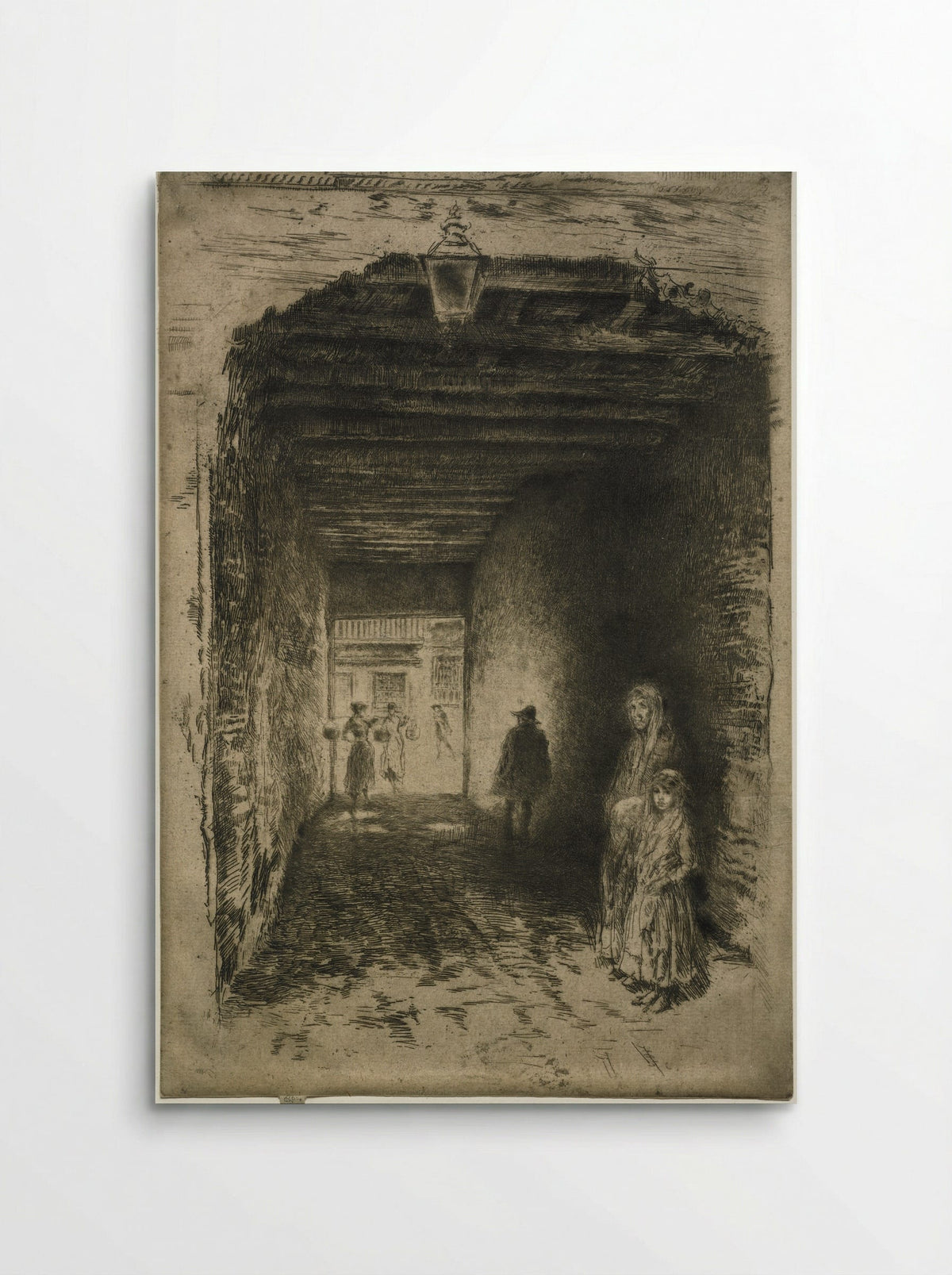 The Beggars - James McNeill Whistler - Poster