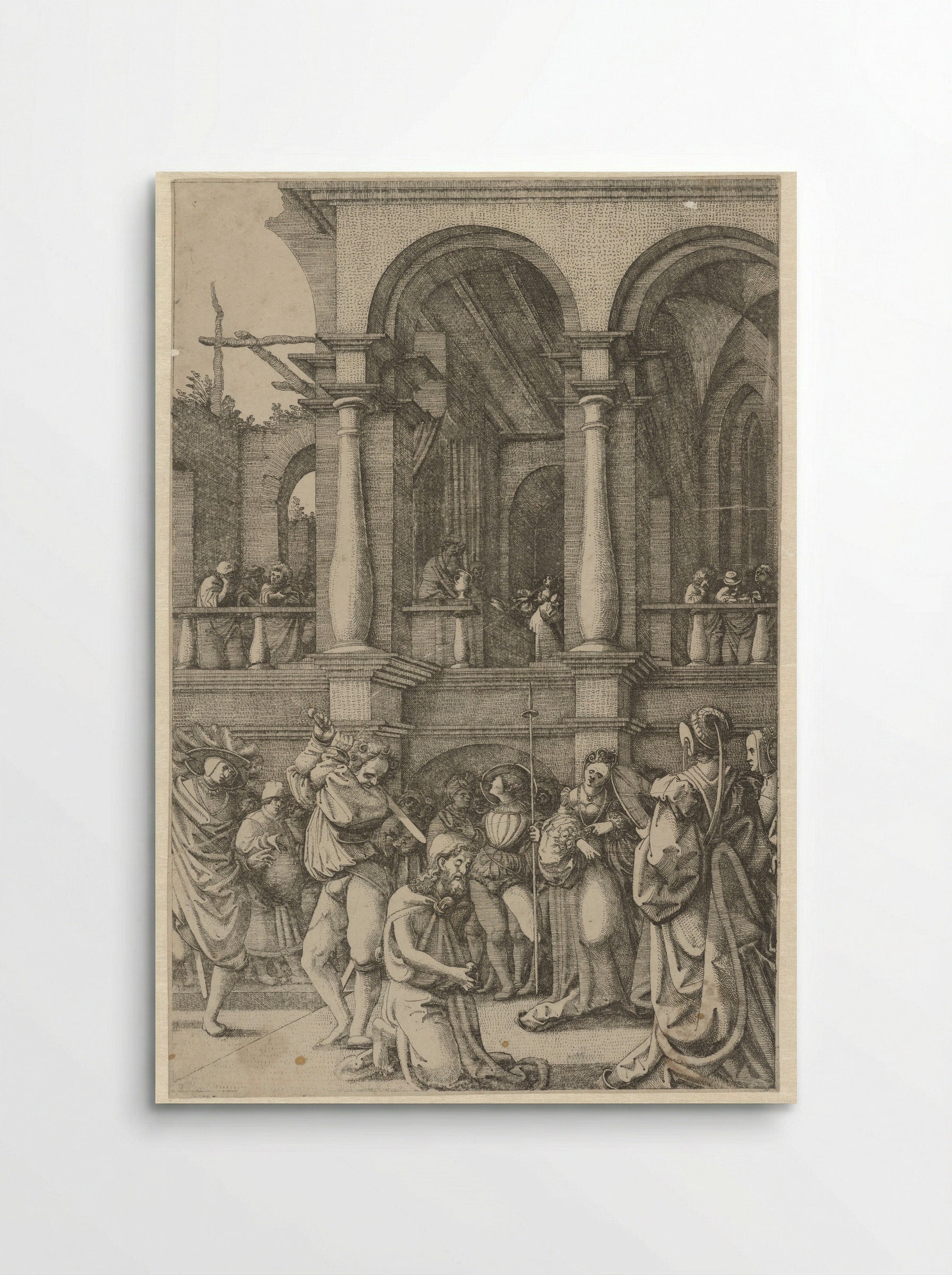 The Beheading of Saint John the Baptist - Frans Crabbe van Espleghem - Poster