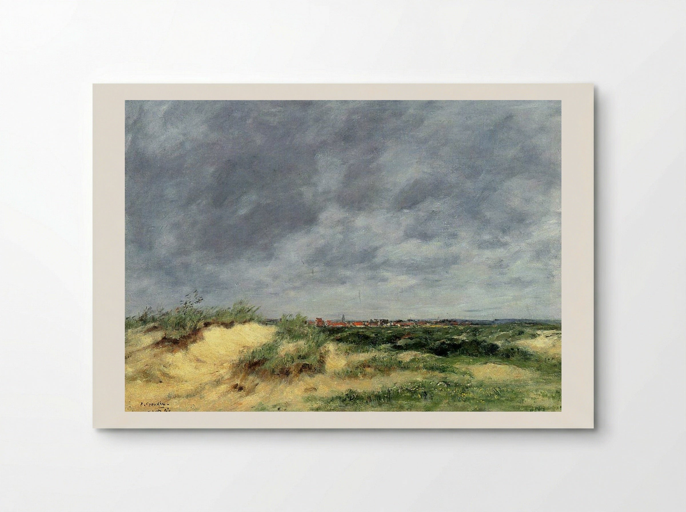 The Berck Dunes - Eugène Boudin - Poster