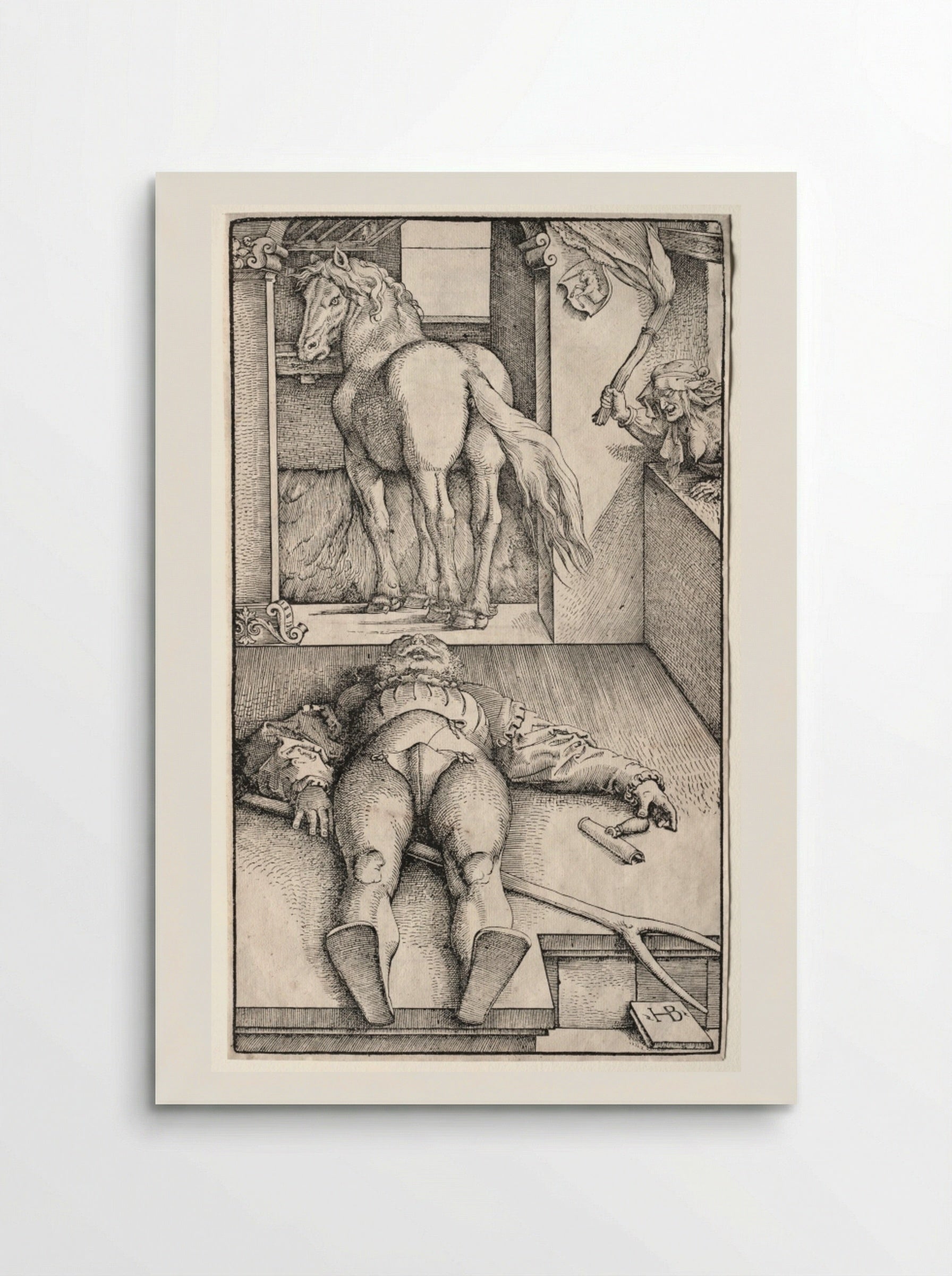 The Bewitched Groom - Hans Baldung - Poster