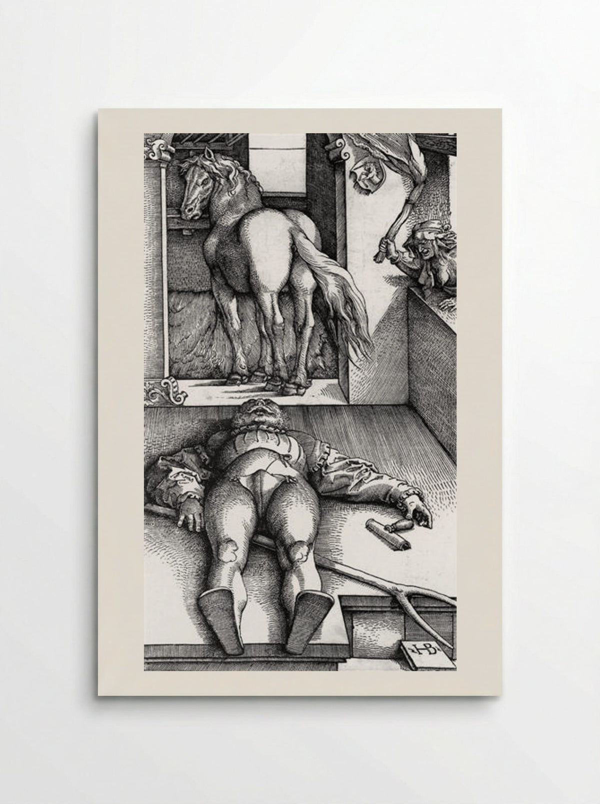The Bewitched Groom - Hans Baldung Grien - Poster