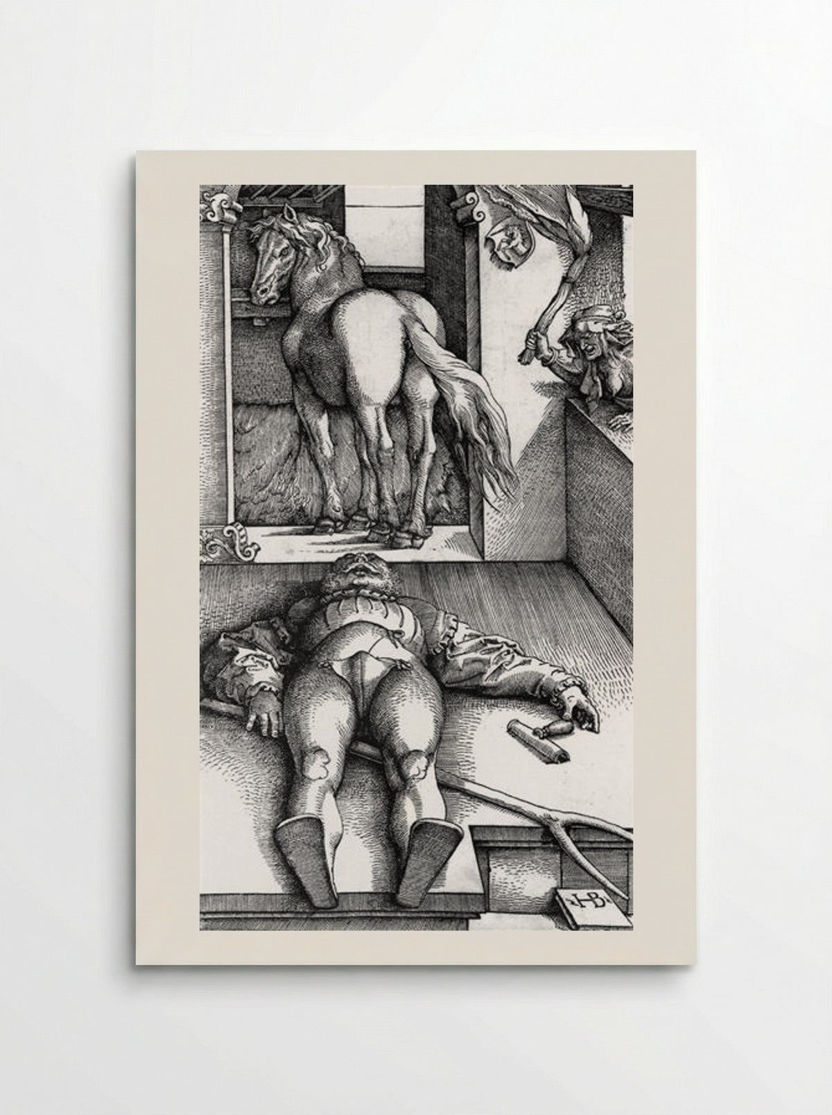 The Bewitched Groom - Hans Baldung Grien - Poster