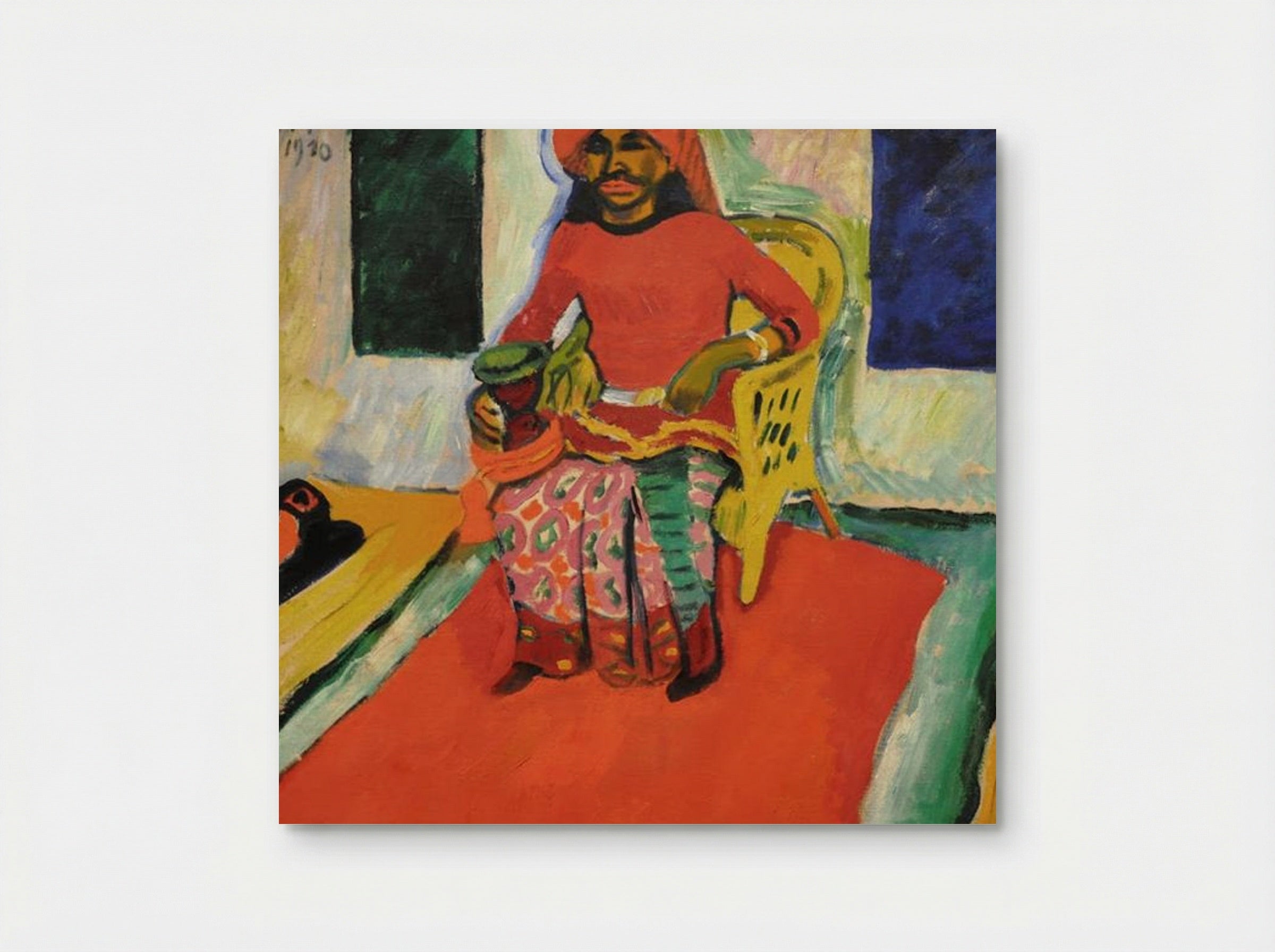 The Big Indian - Max Pechstein - Poster