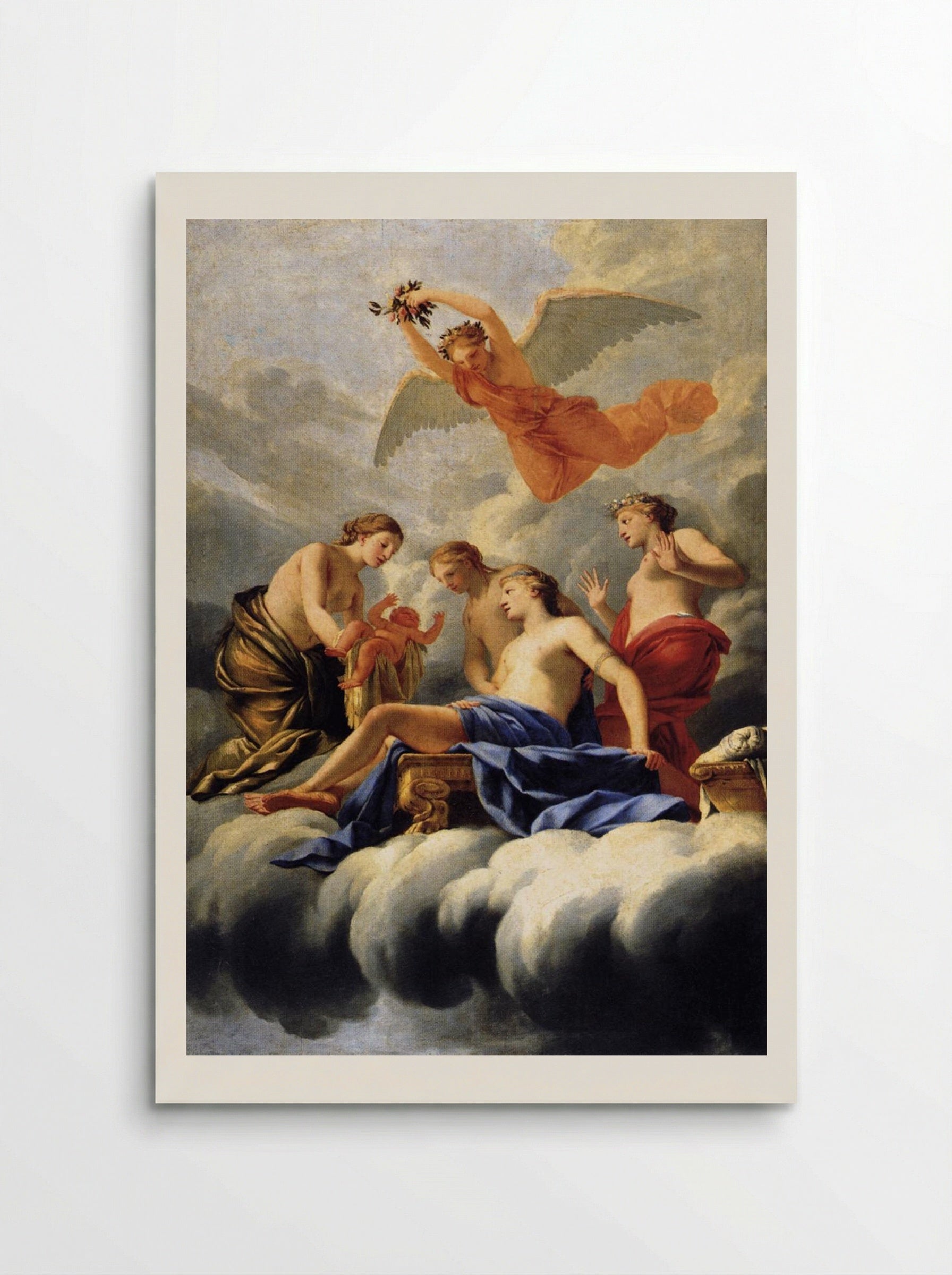 The Birth of Cupid - Eustache Le Sueur - Poster