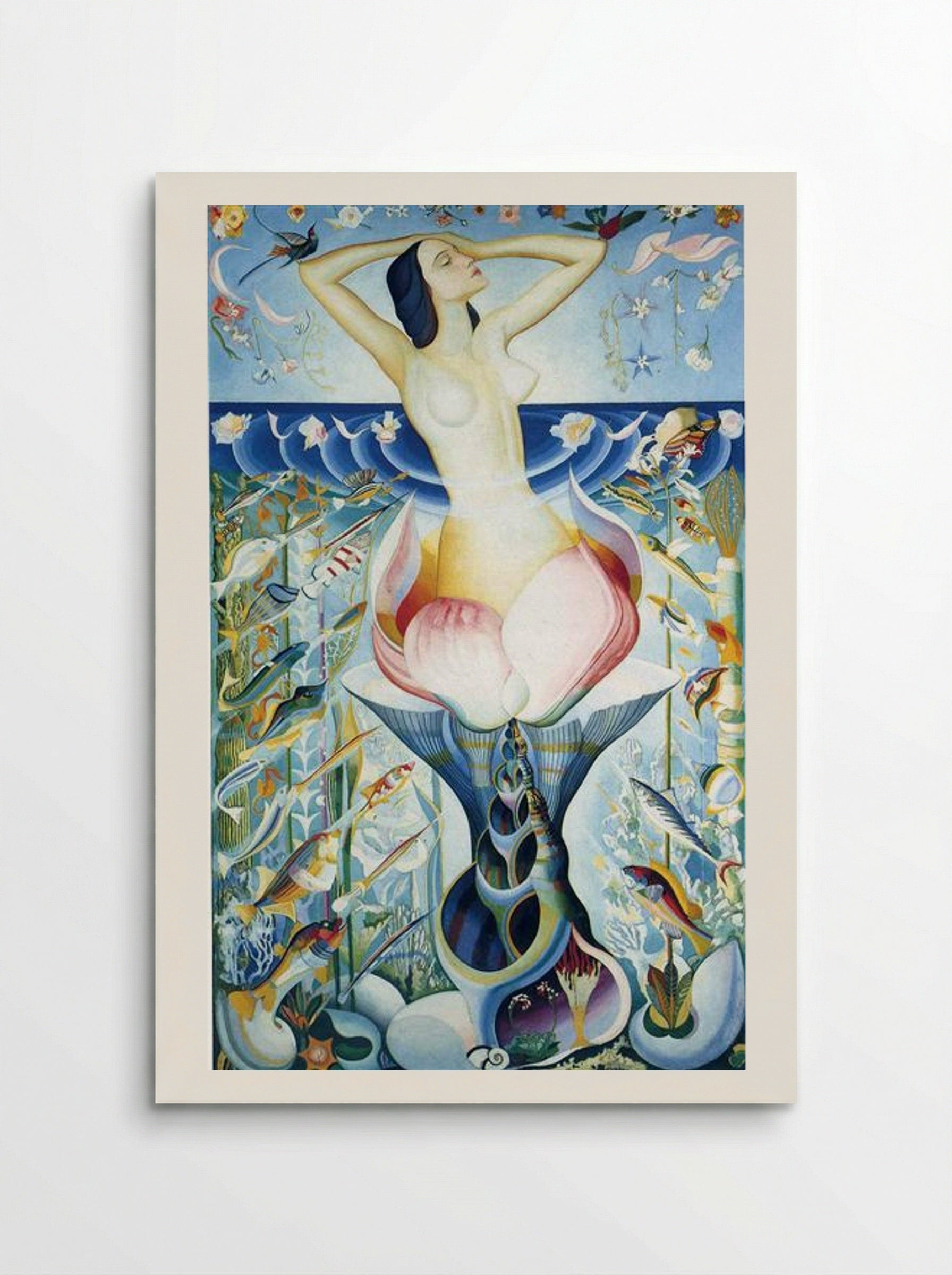 The Birth of Venus - Joseph Stella - Poster