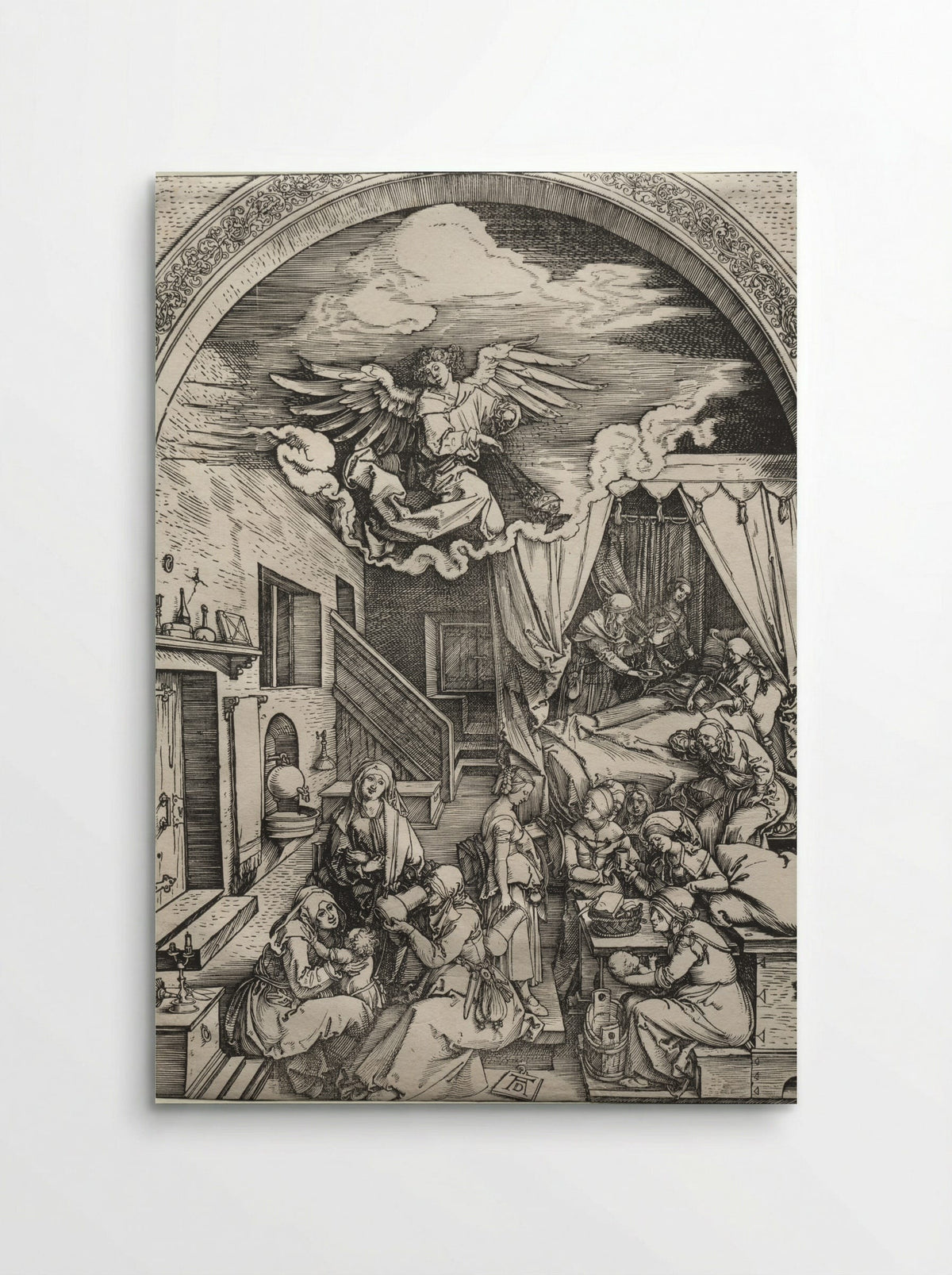 The Birth of the Virgin - Albrecht Dürer - Poster