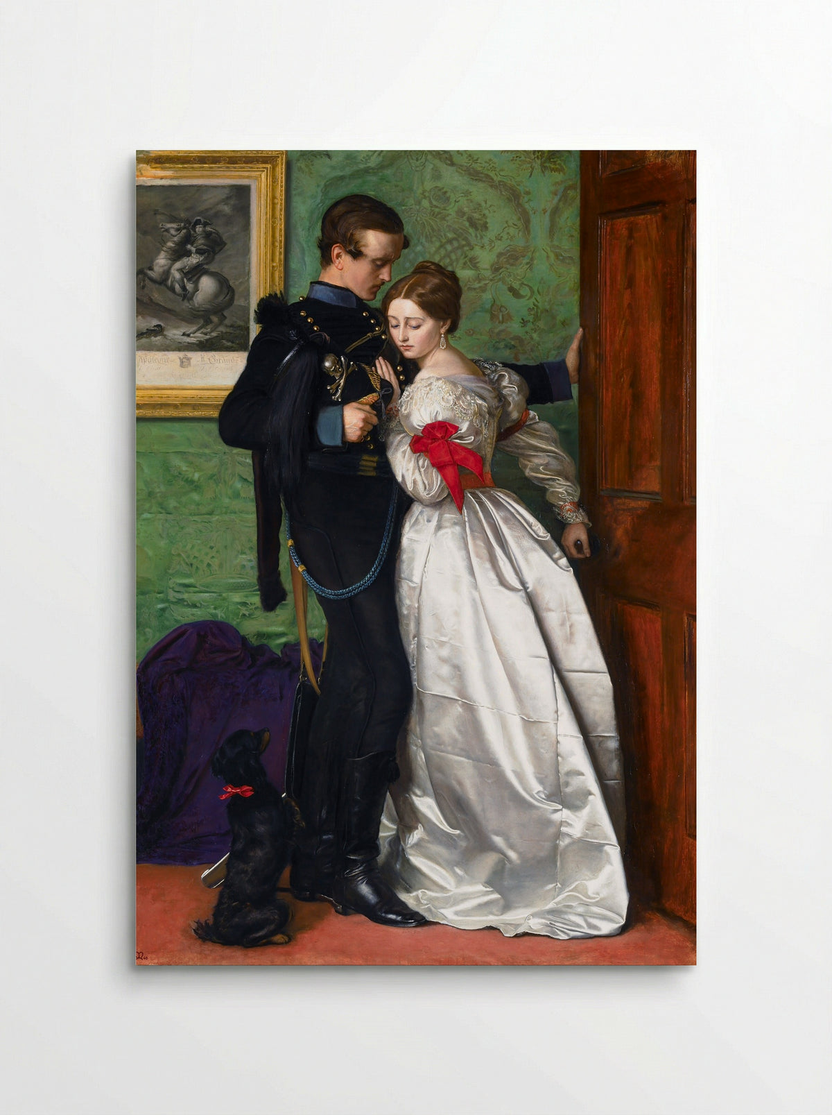 The Black Brunswicker - John Everett Millais - Poster