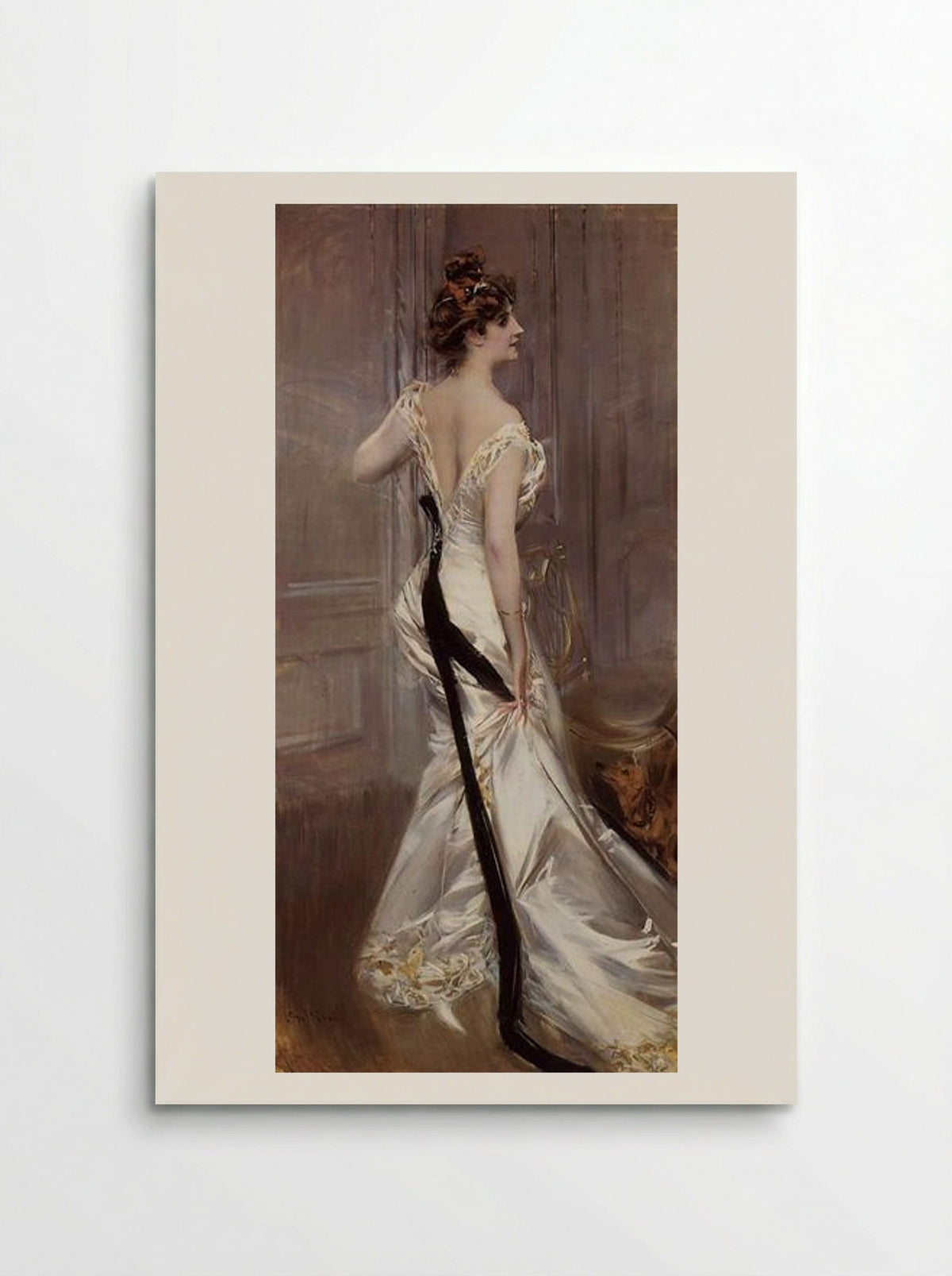 The Black Sash - Giovanni Boldini - Poster