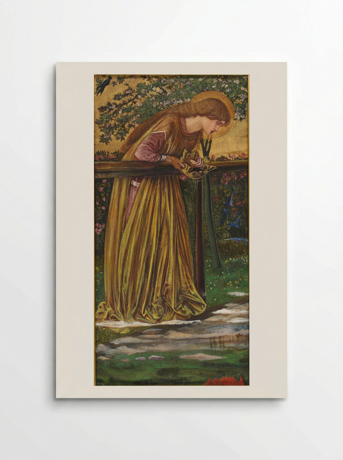 The Blessed Damozel - Edward Burne-Jones - Poster